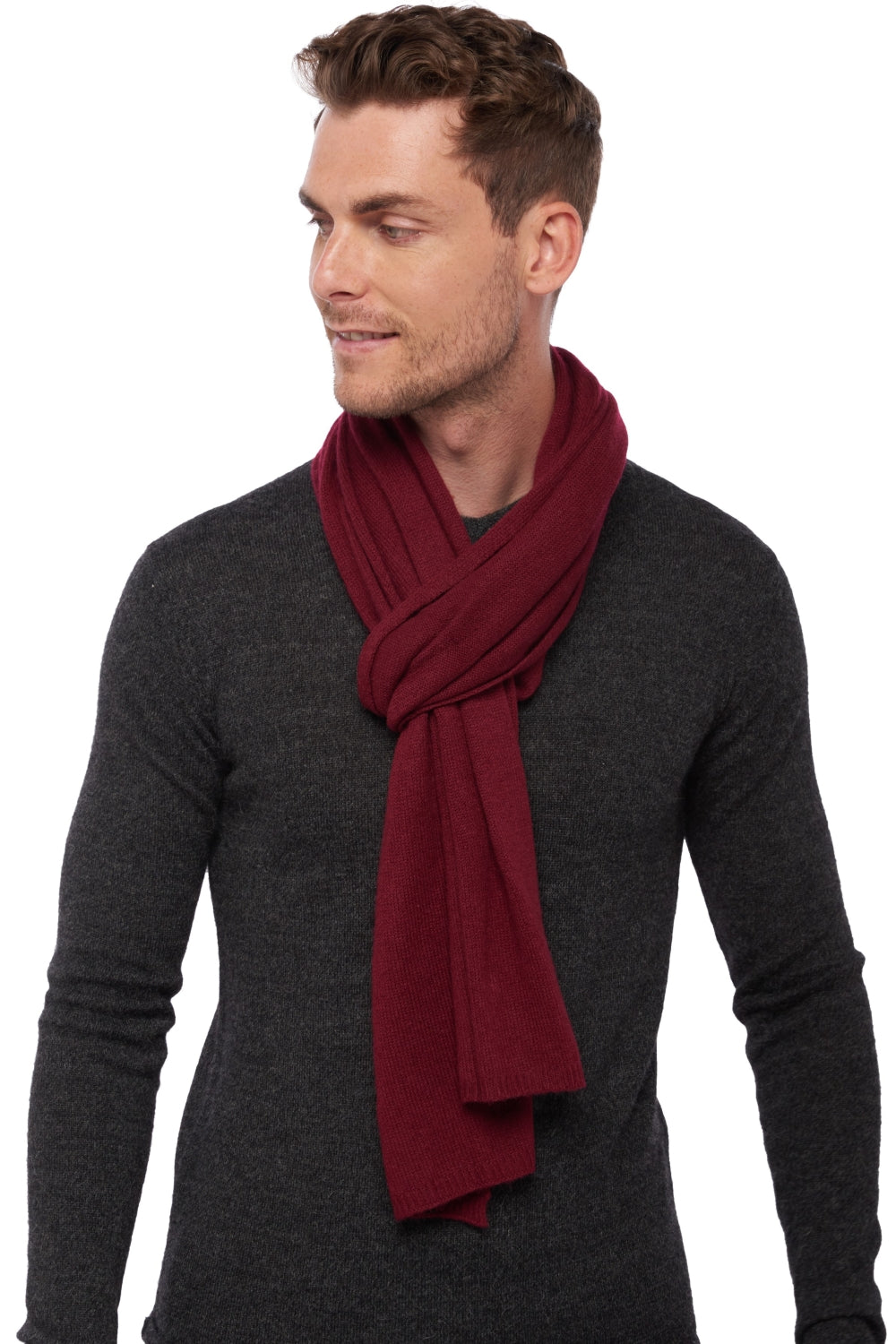 Miaou en cachemire mixte - bordeaux - Mahogany