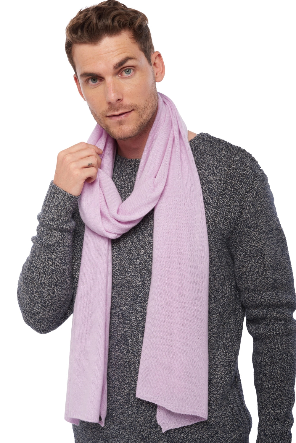 Miaou en cachemire mixte - lilas - Mahogany