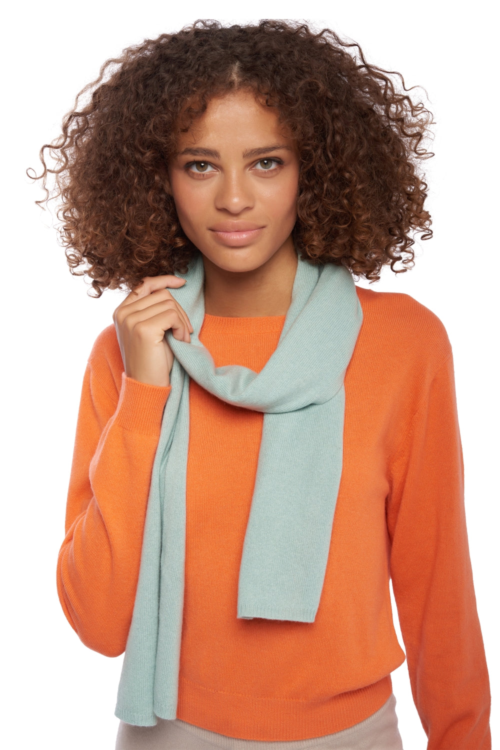 Ozone en cachemire mixte - sea foam - Mahogany