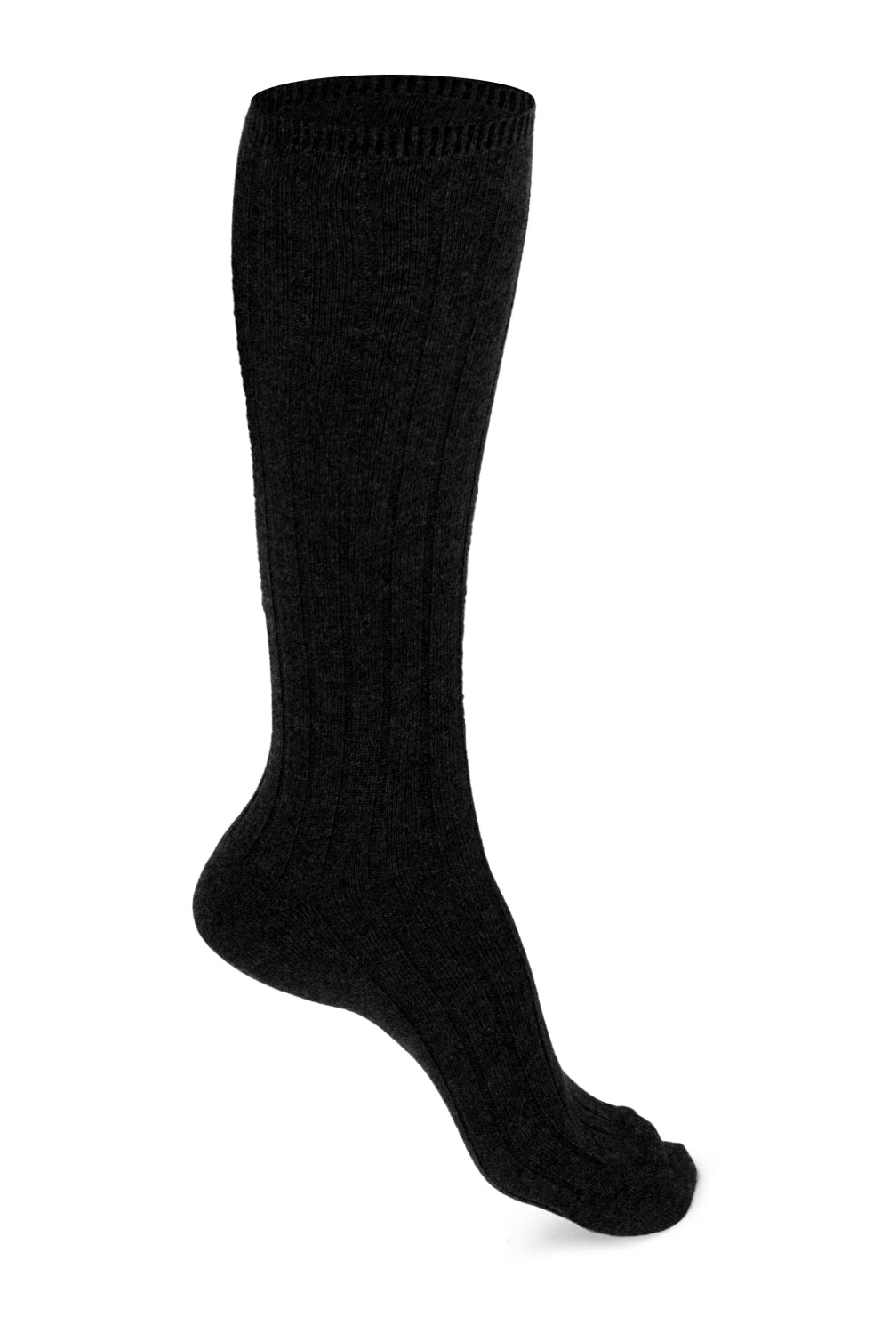 Dragibus Long en cachemire & elasthanne femme - noir - Mahogany