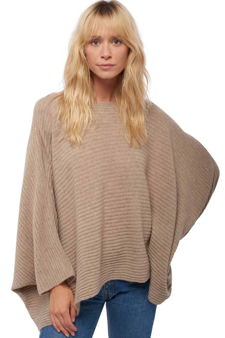 Veel en cachemire femme - natural brown - Mahogany
