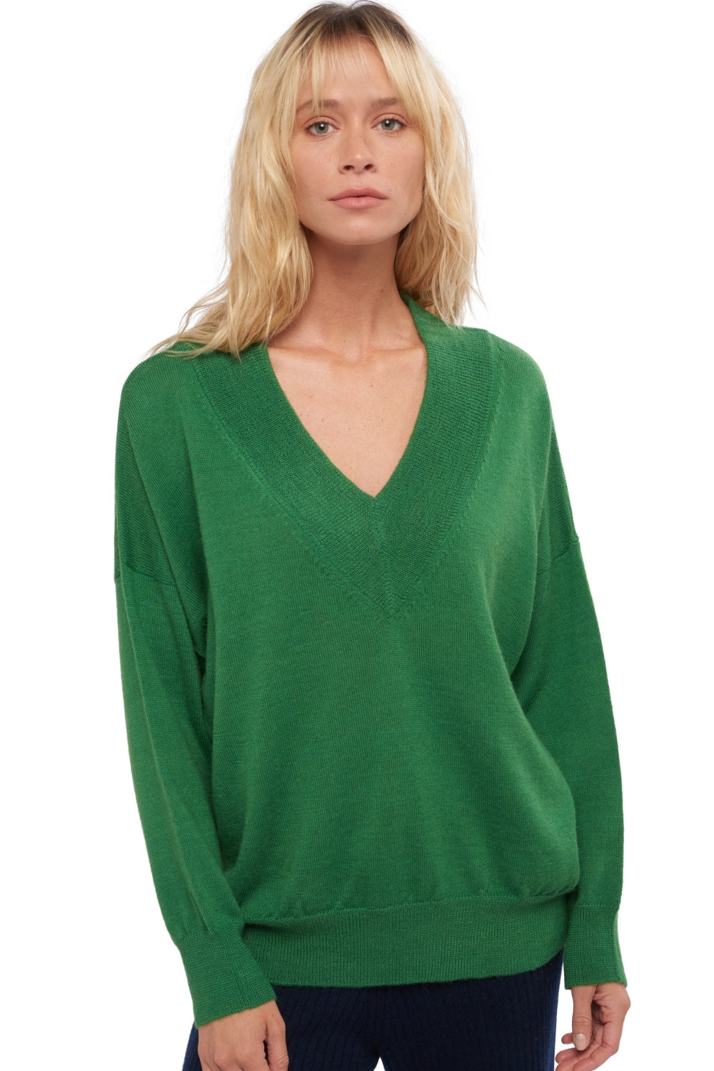 Versailles en baby alpaga femme - green leaf - Mahogany