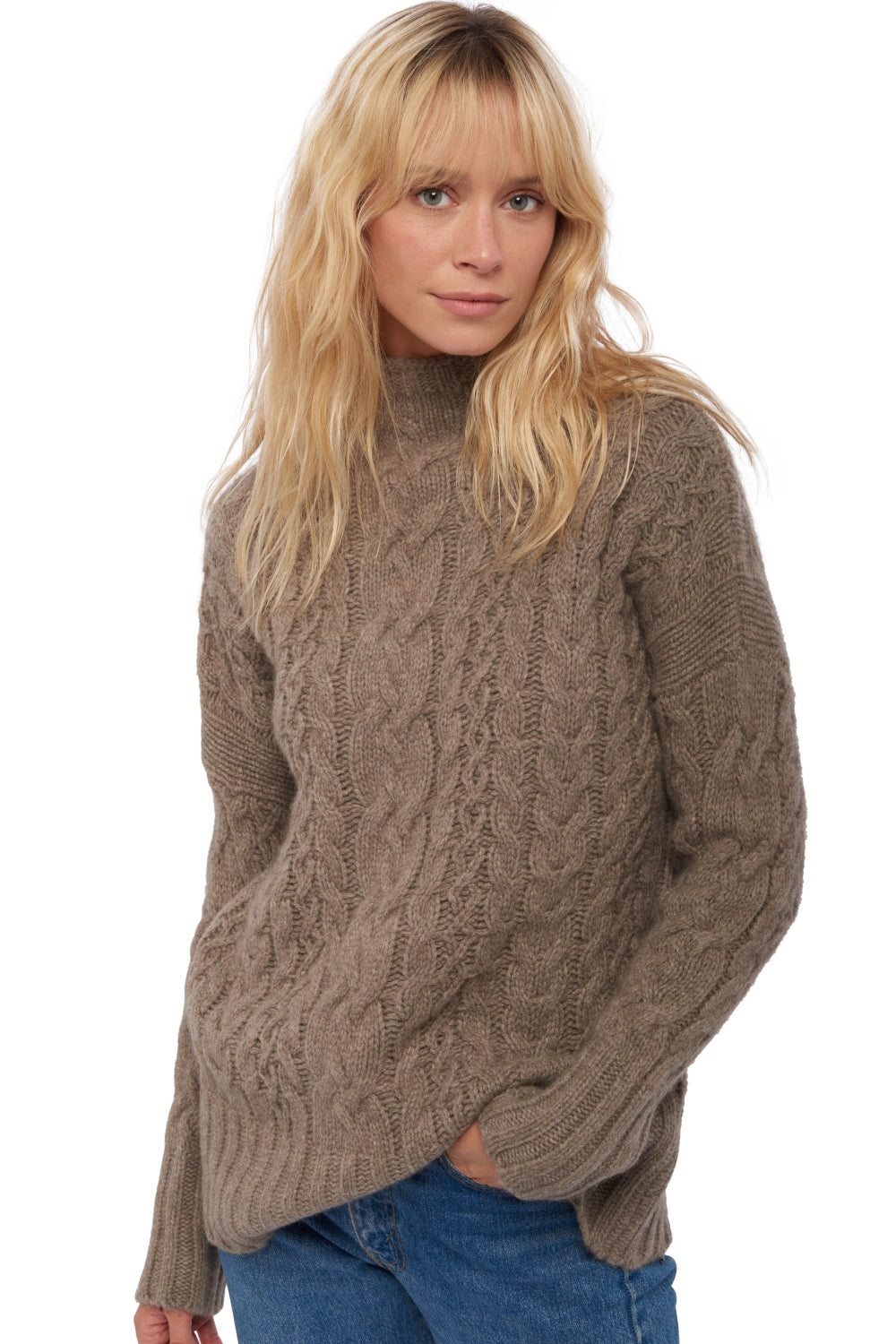 Victoria en yak femme - marmotte naturel - Mahogany