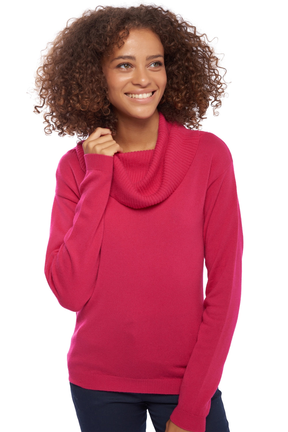 Anapolis en cachemire femme - lipstick - Mahogany