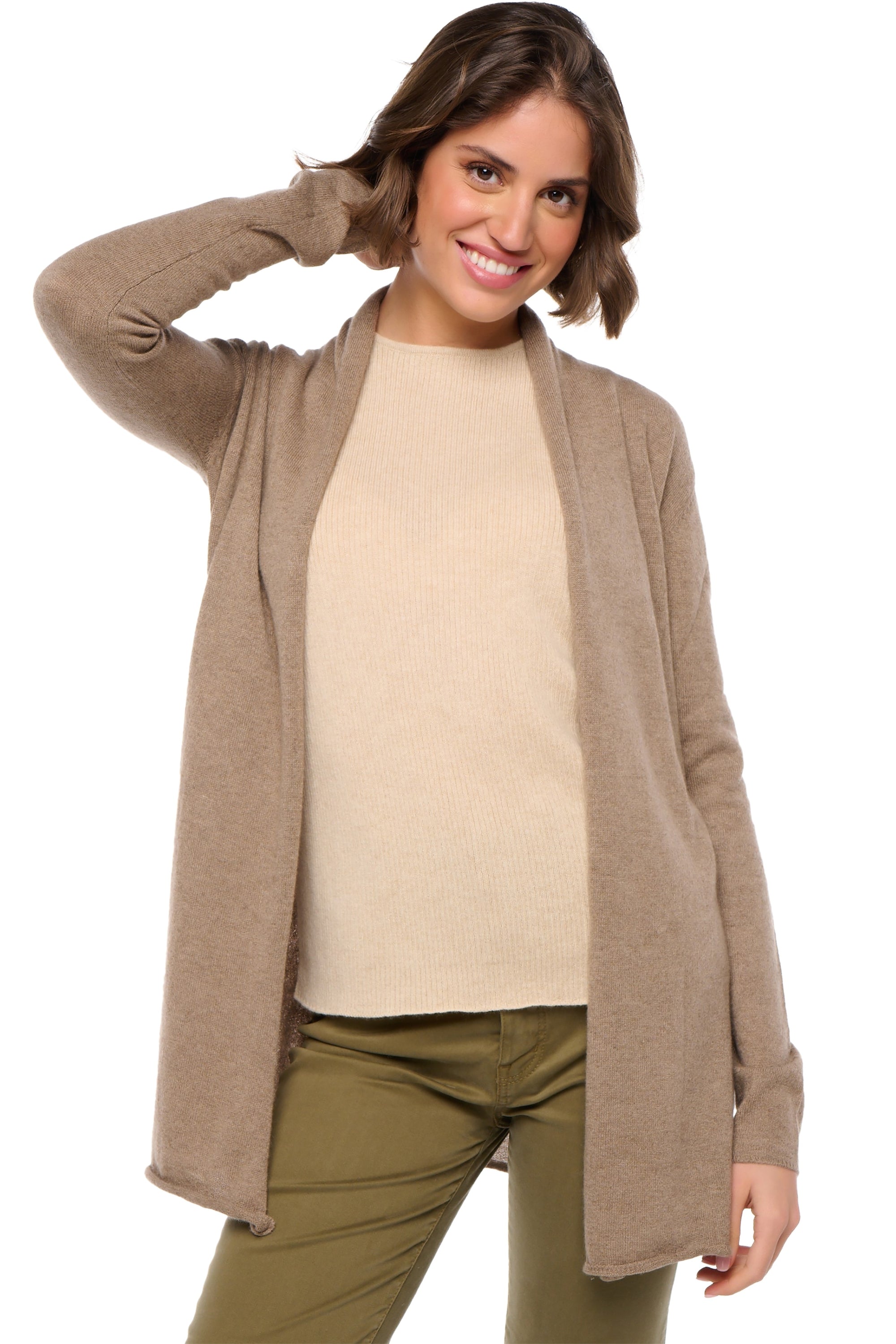 Pucci en cachemire femme - natural terra - Mahogany