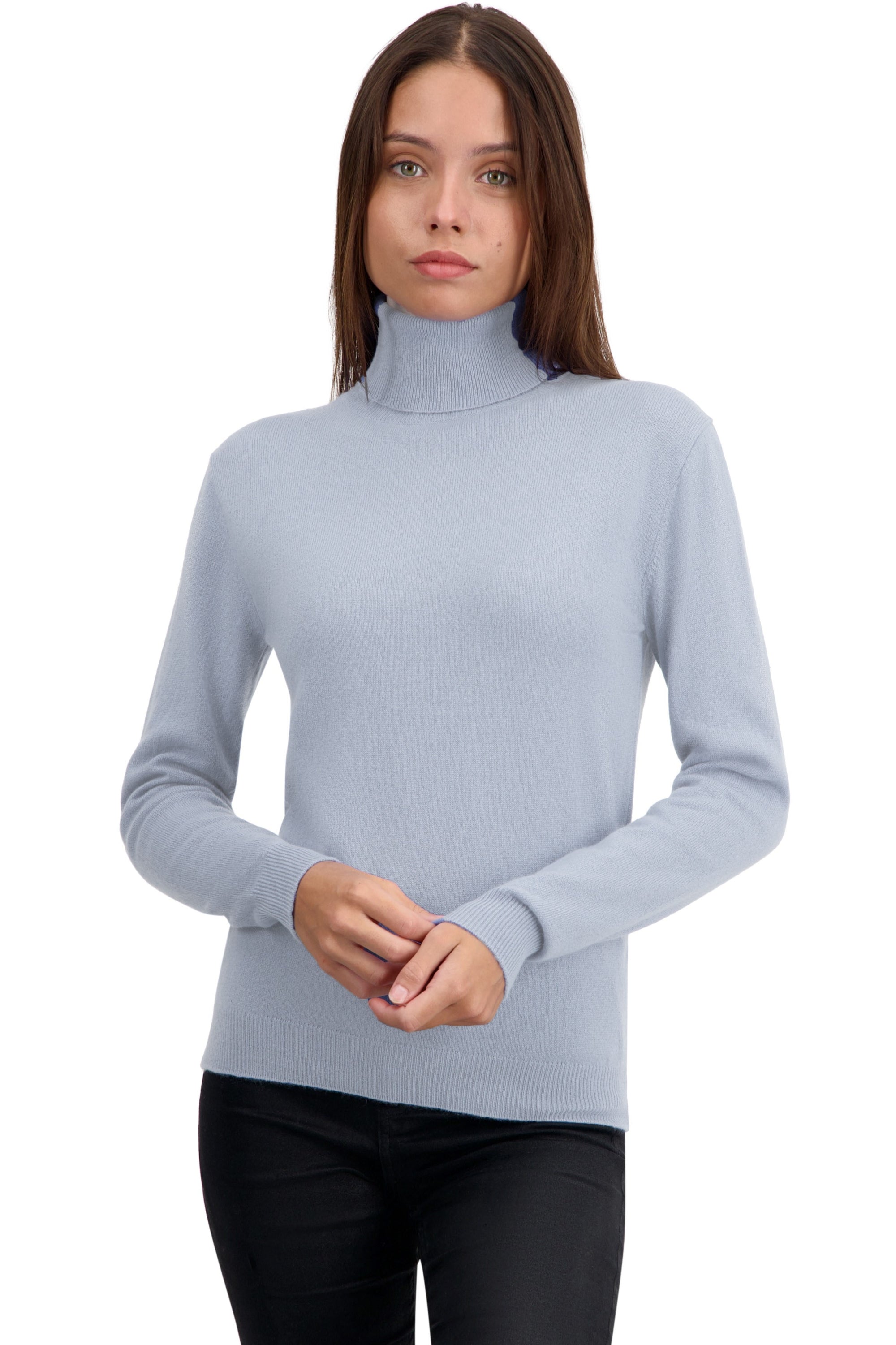 Tale en cachemire femme - whisper - Mahogany