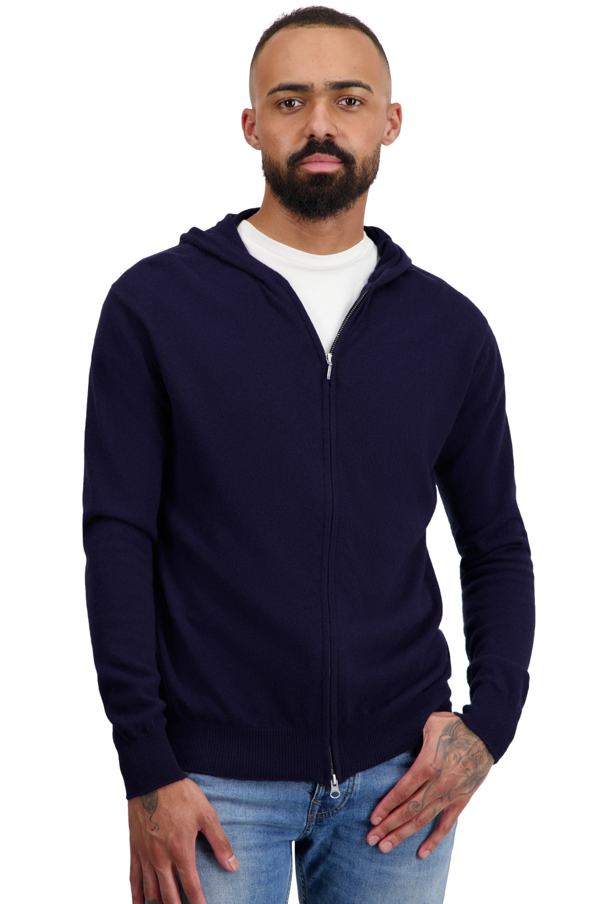Taboo en cachemire homme - marine foncé - Mahogany