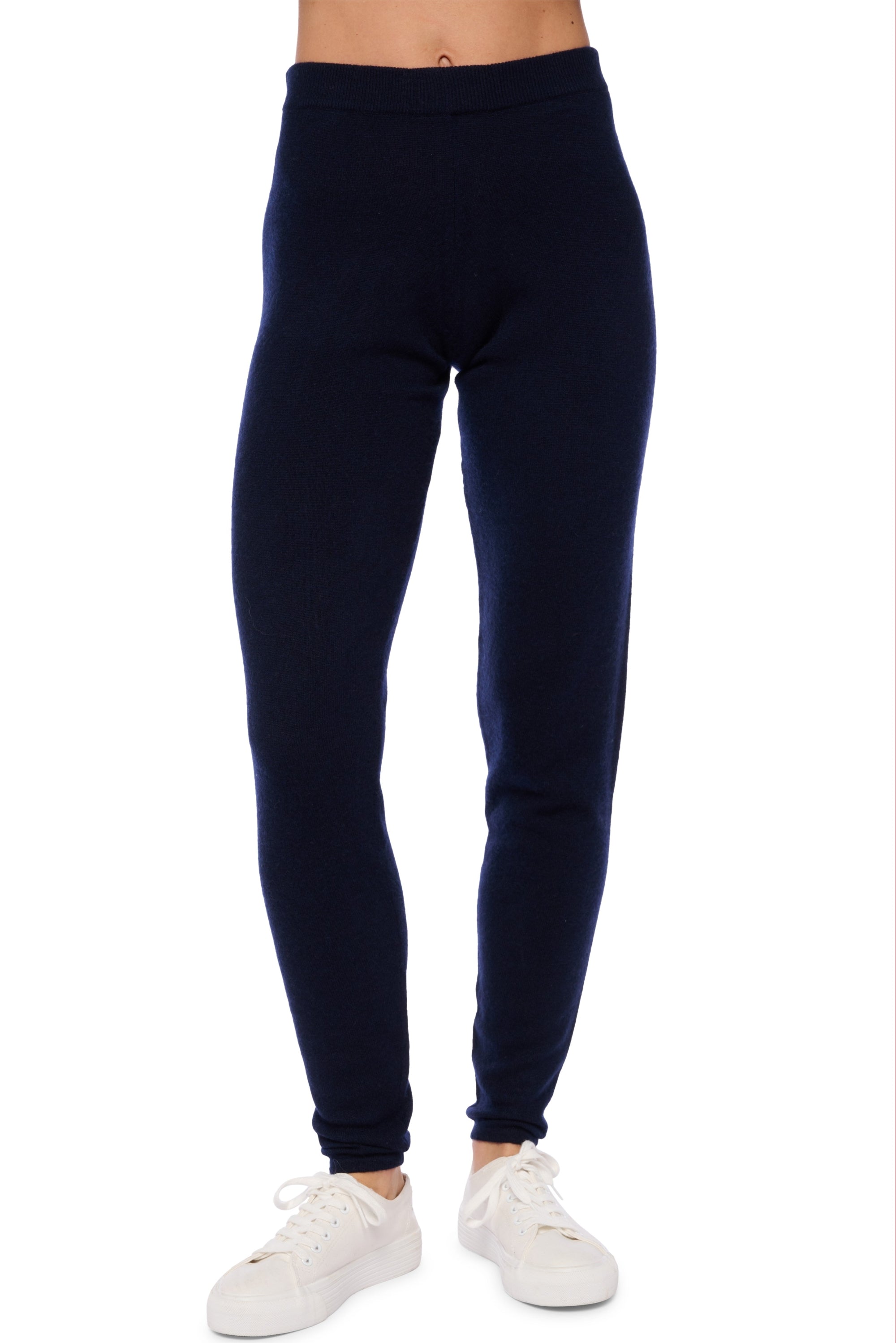 Legging en cachemire, 100 % Cachemire, femme, coupe ajustée, normale / 2 et 4 fils, tricot normal, Mahogany
