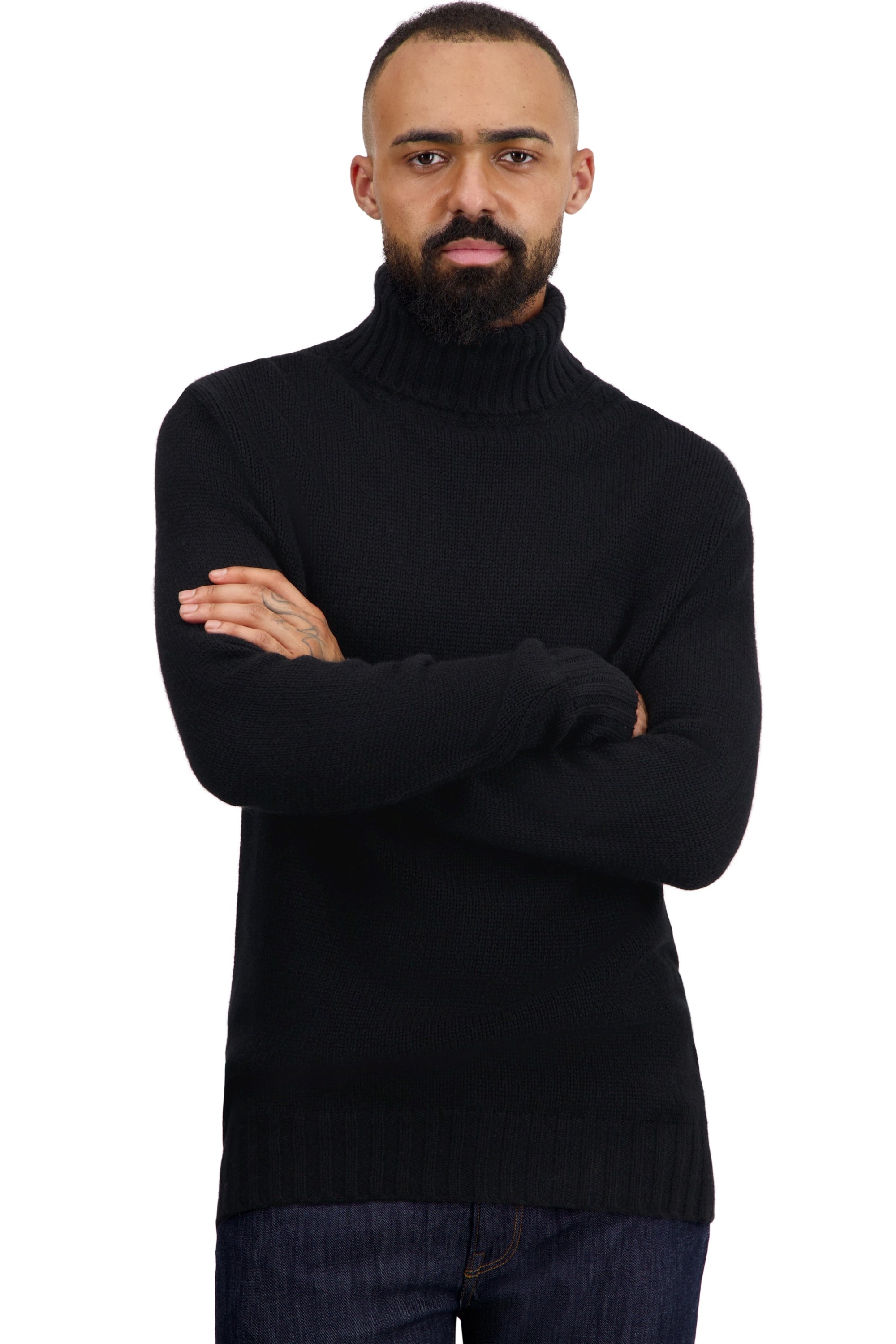 Tobago en cachemire homme - noir - Mahogany