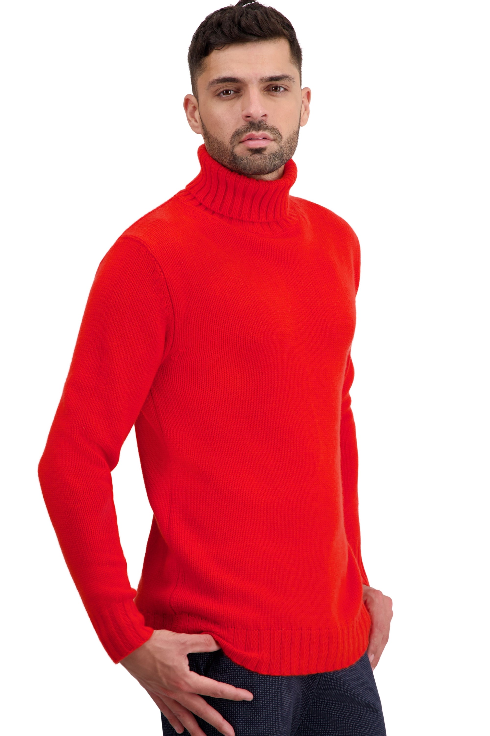 Tobago en cachemire homme - tomato - Mahogany