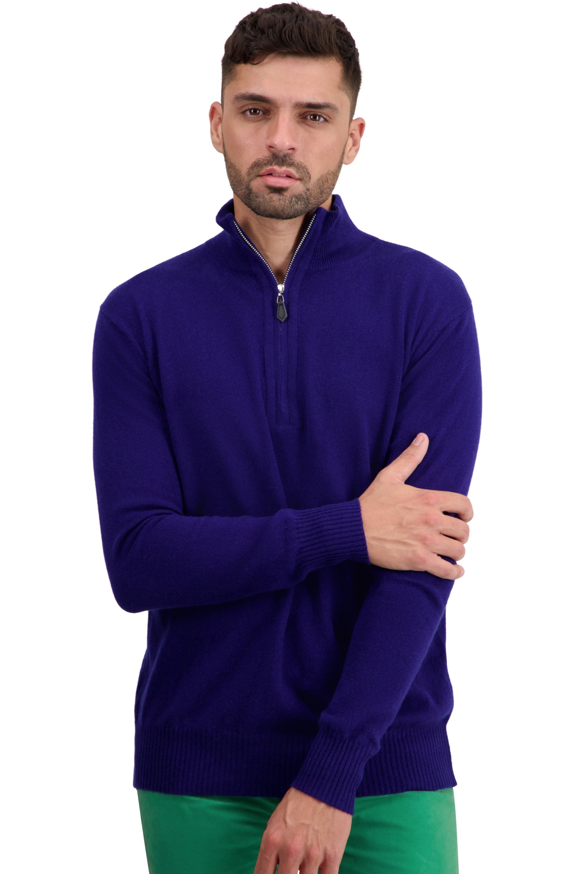 Toulon en cachemire homme - french navy - Mahogany