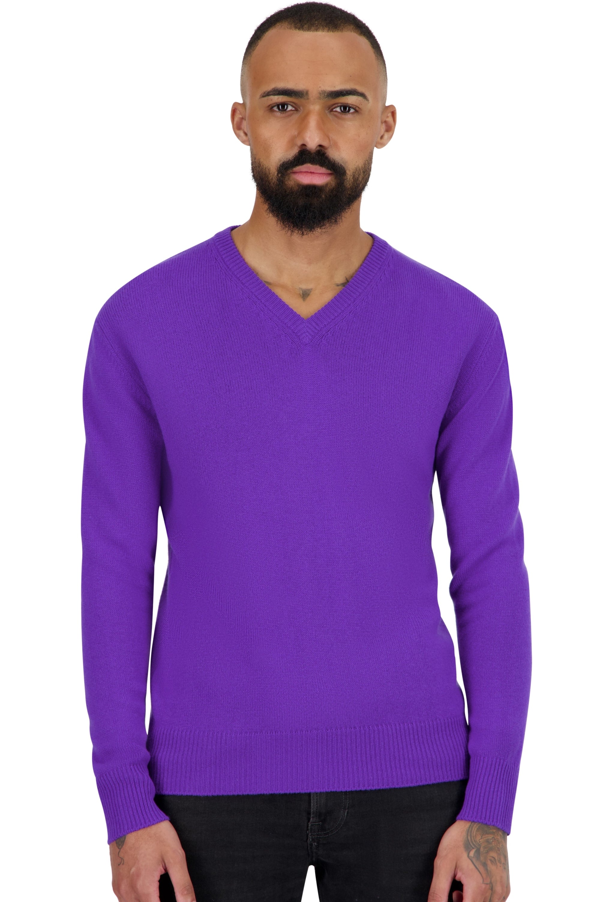 Tour en cachemire homme - regent - Mahogany