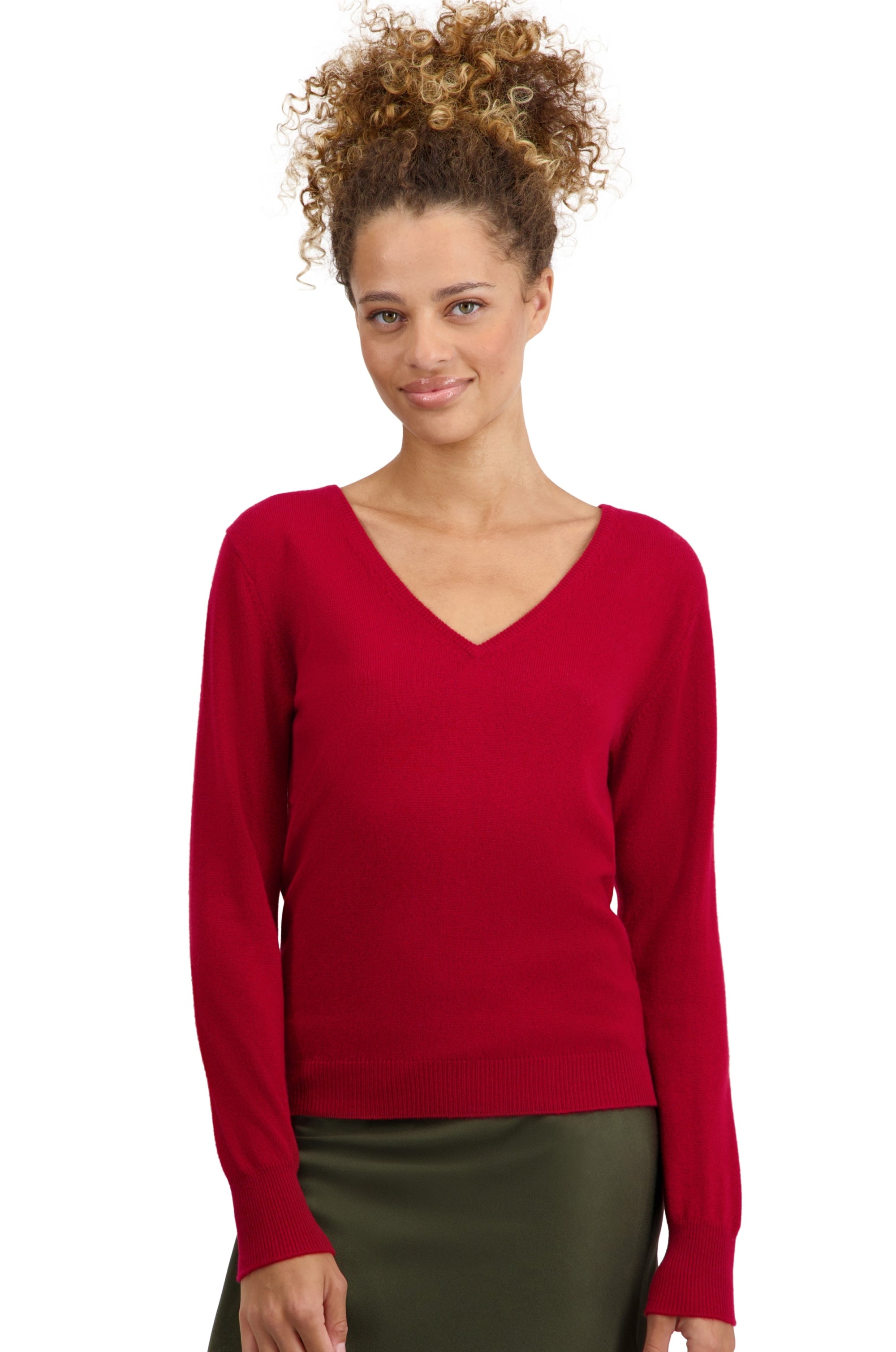 Trieste en cachemire femme - garnet - Mahogany