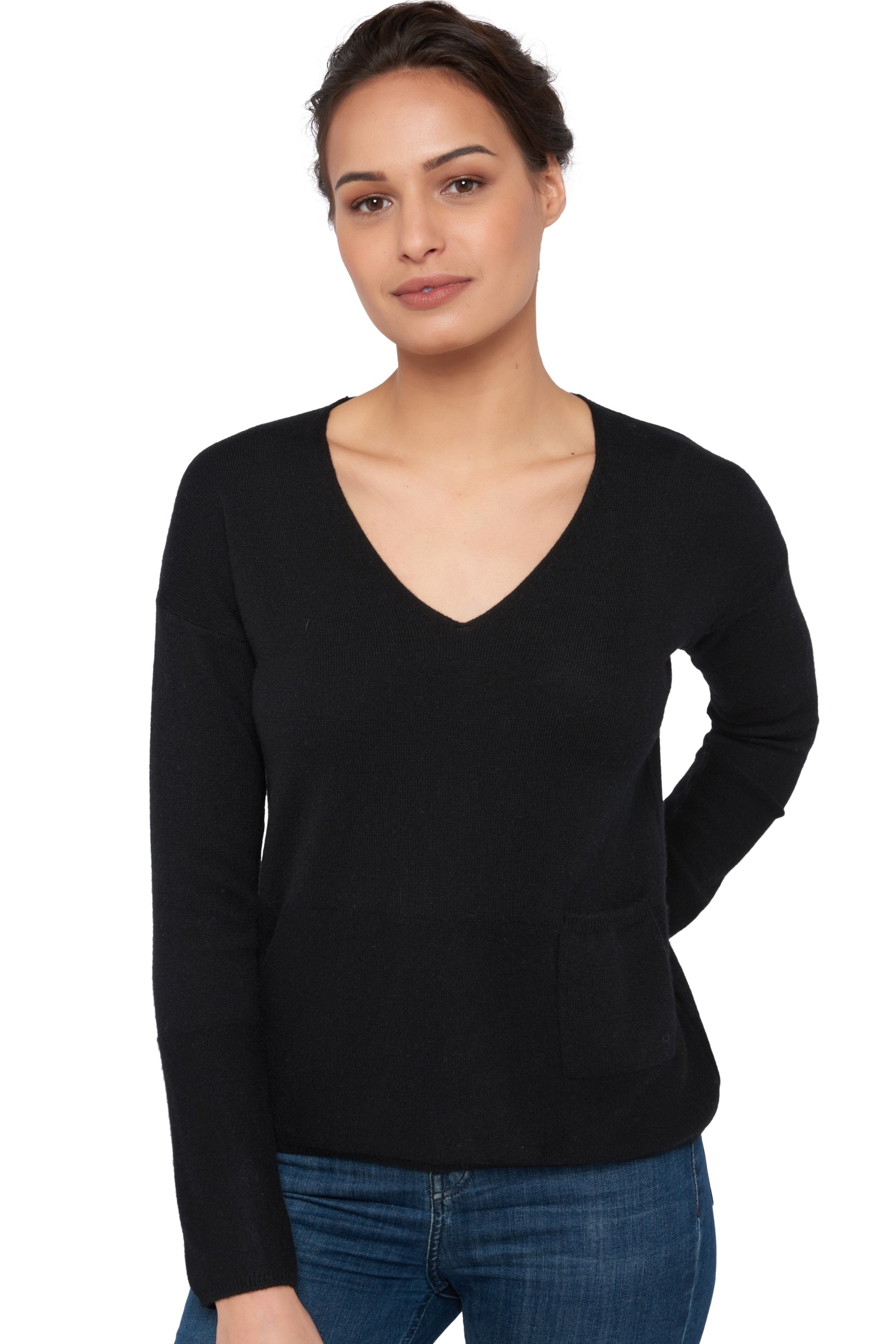 Uliana en cachemire femme - noir - Mahogany