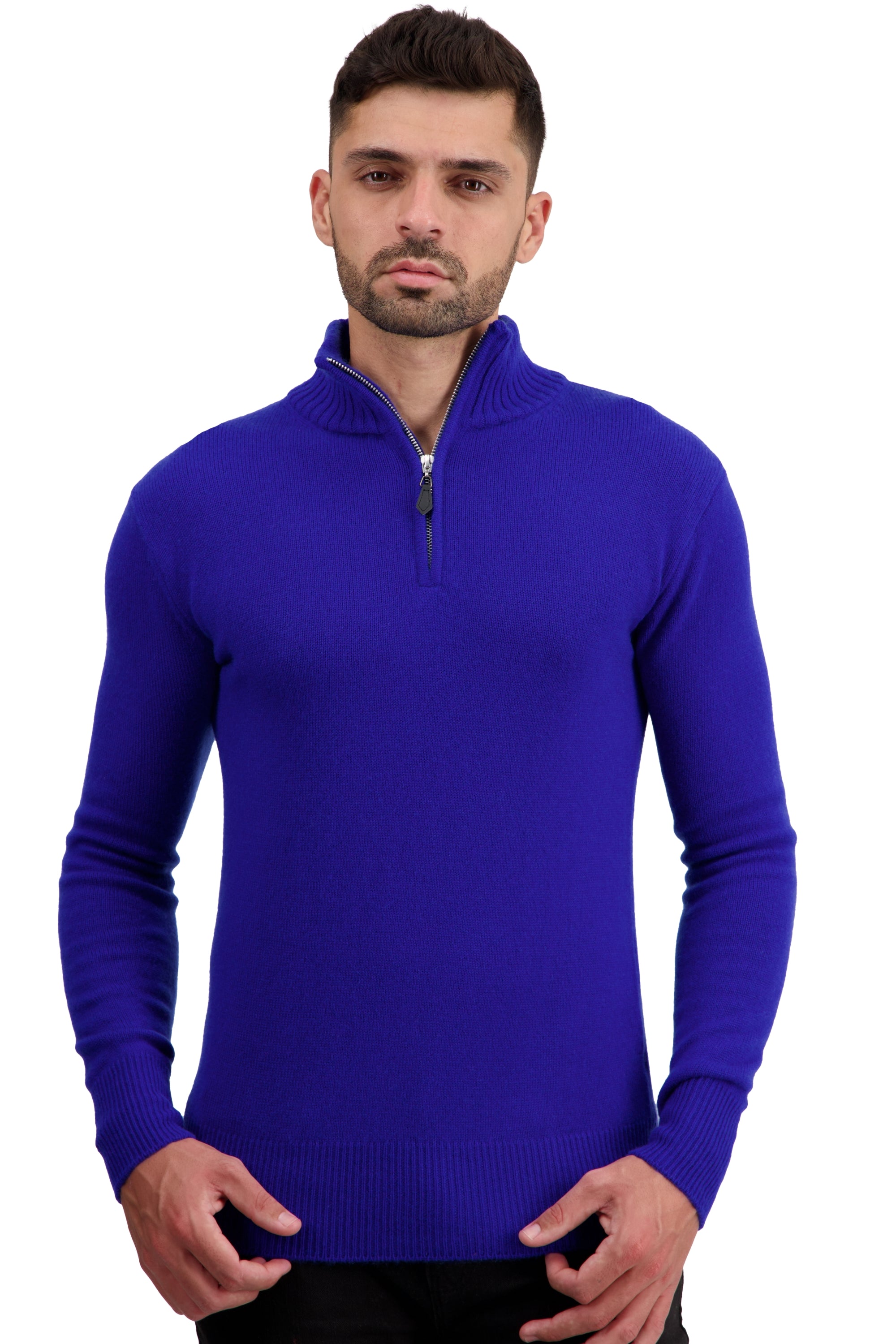 Donovan en cachemire homme - bleu regata - Mahogany