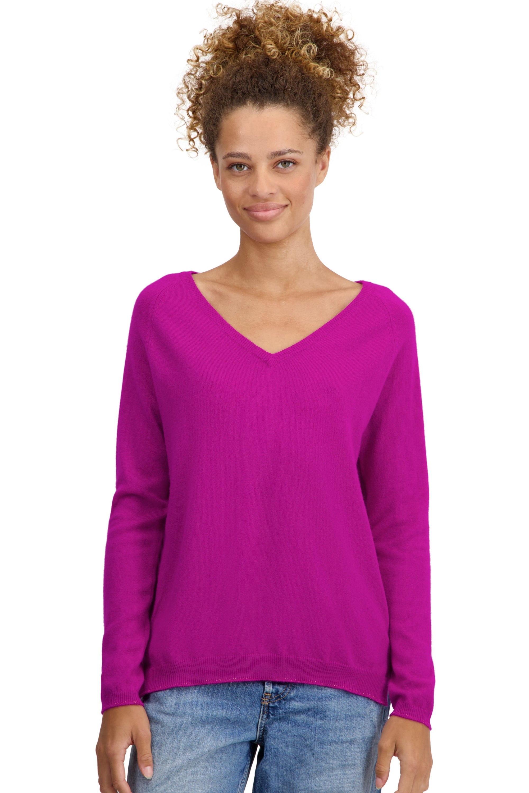 Zanjan en cachemire femme - radiance - Mahogany