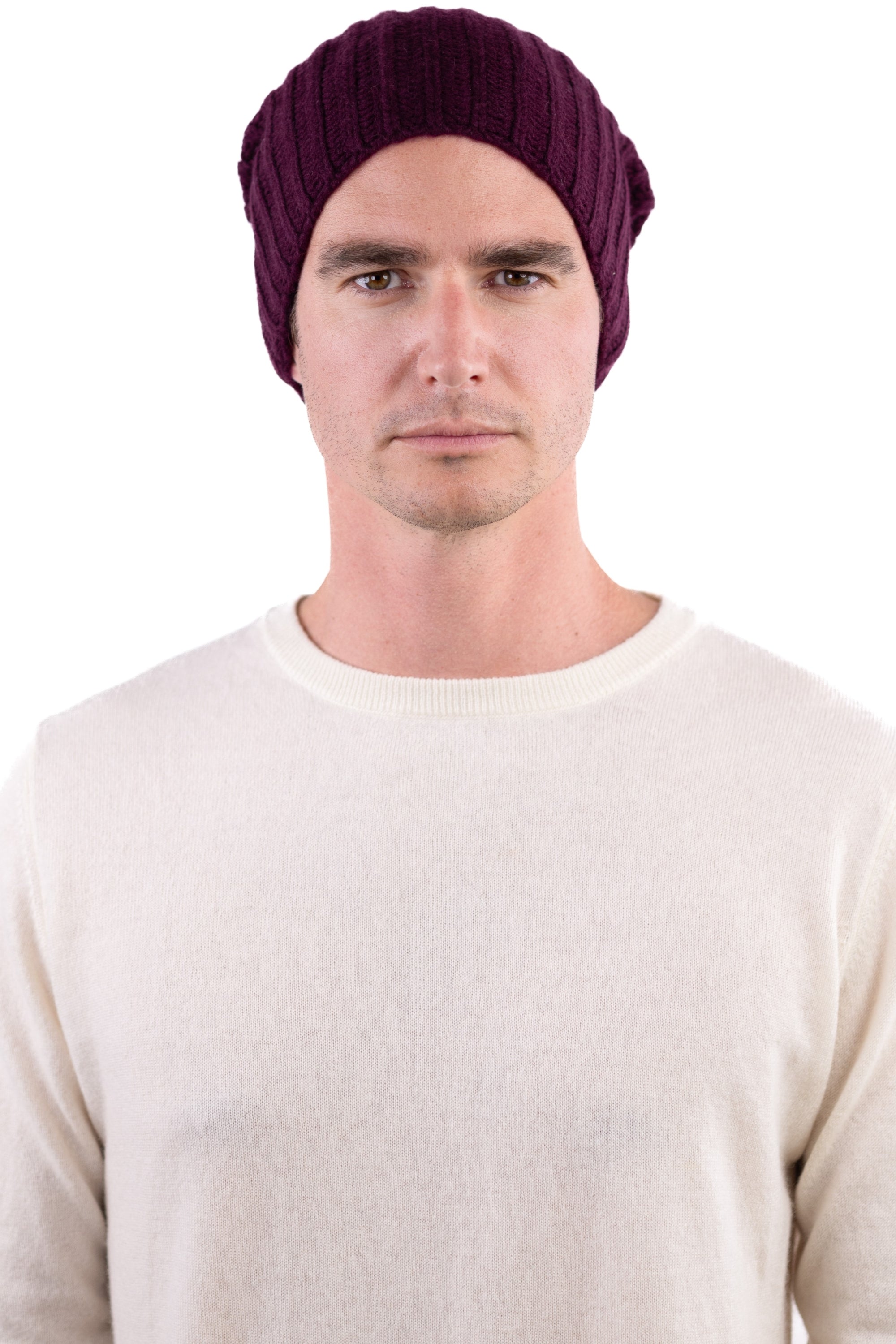 Youpie en cachemire mixte - bordeaux - Mahogany