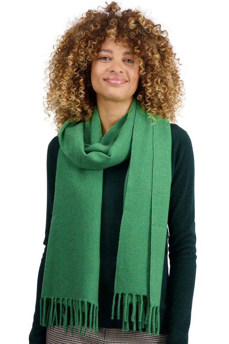 Echarpe en cachemire, 100 % Cachemire, femme, normale / 2 et 4 fils, tissé épais, Mahogany