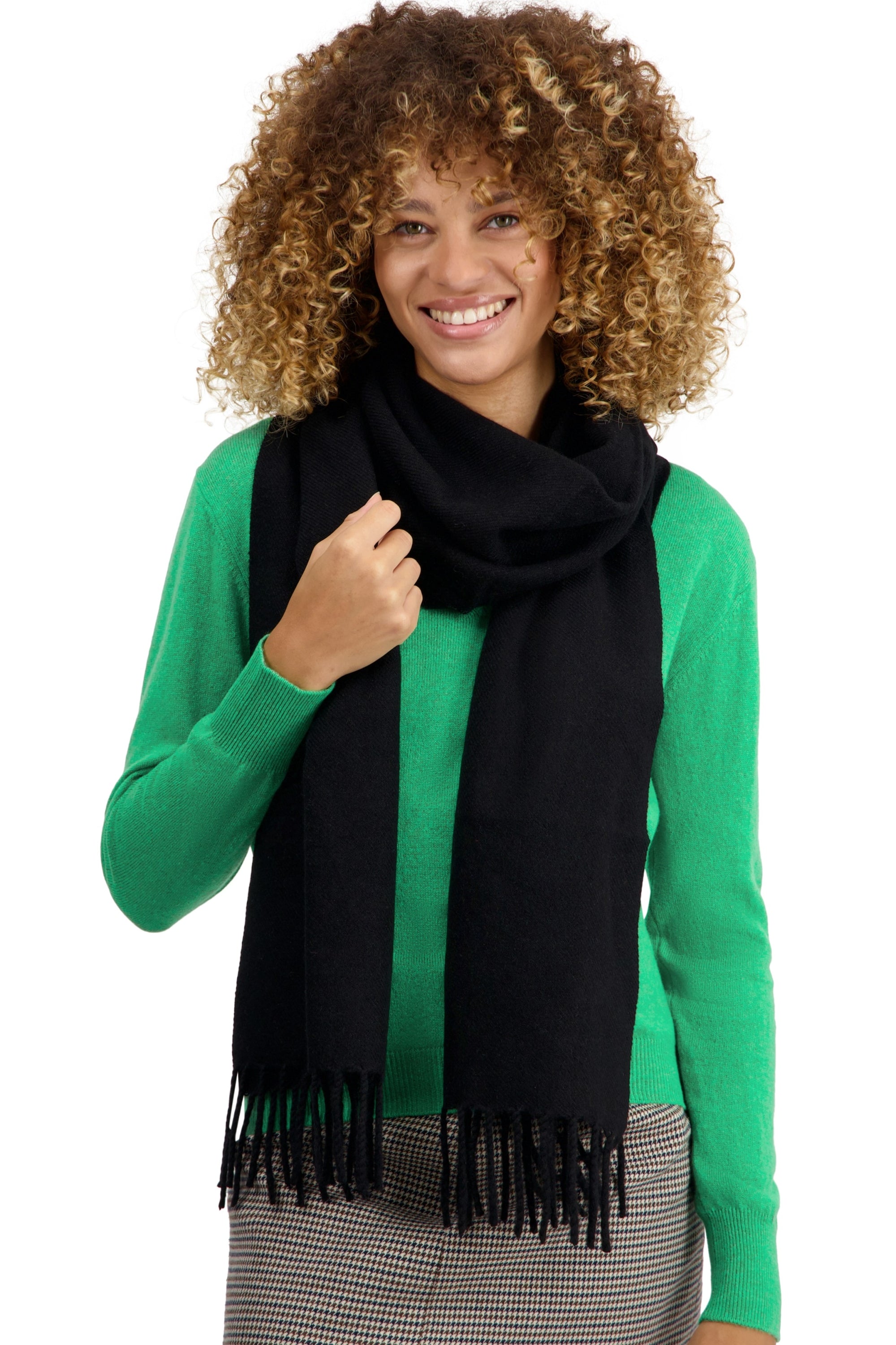 Tartempion en cachemire femme - noir - Mahogany