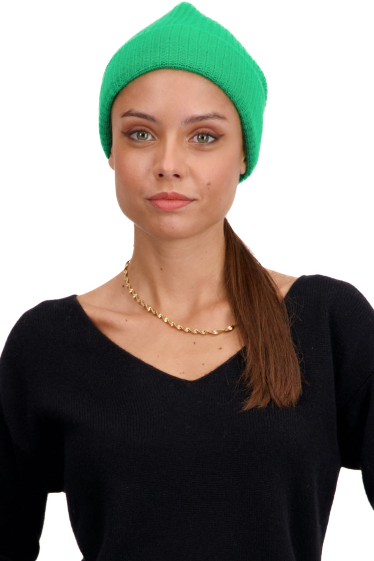 Terra en cachemire mixte - new green - Mahogany
