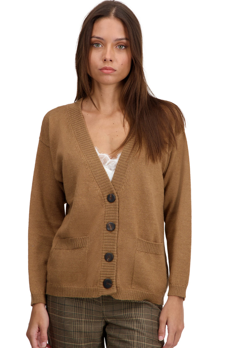 Toulouse en baby alpaga femme - caramel - Mahogany