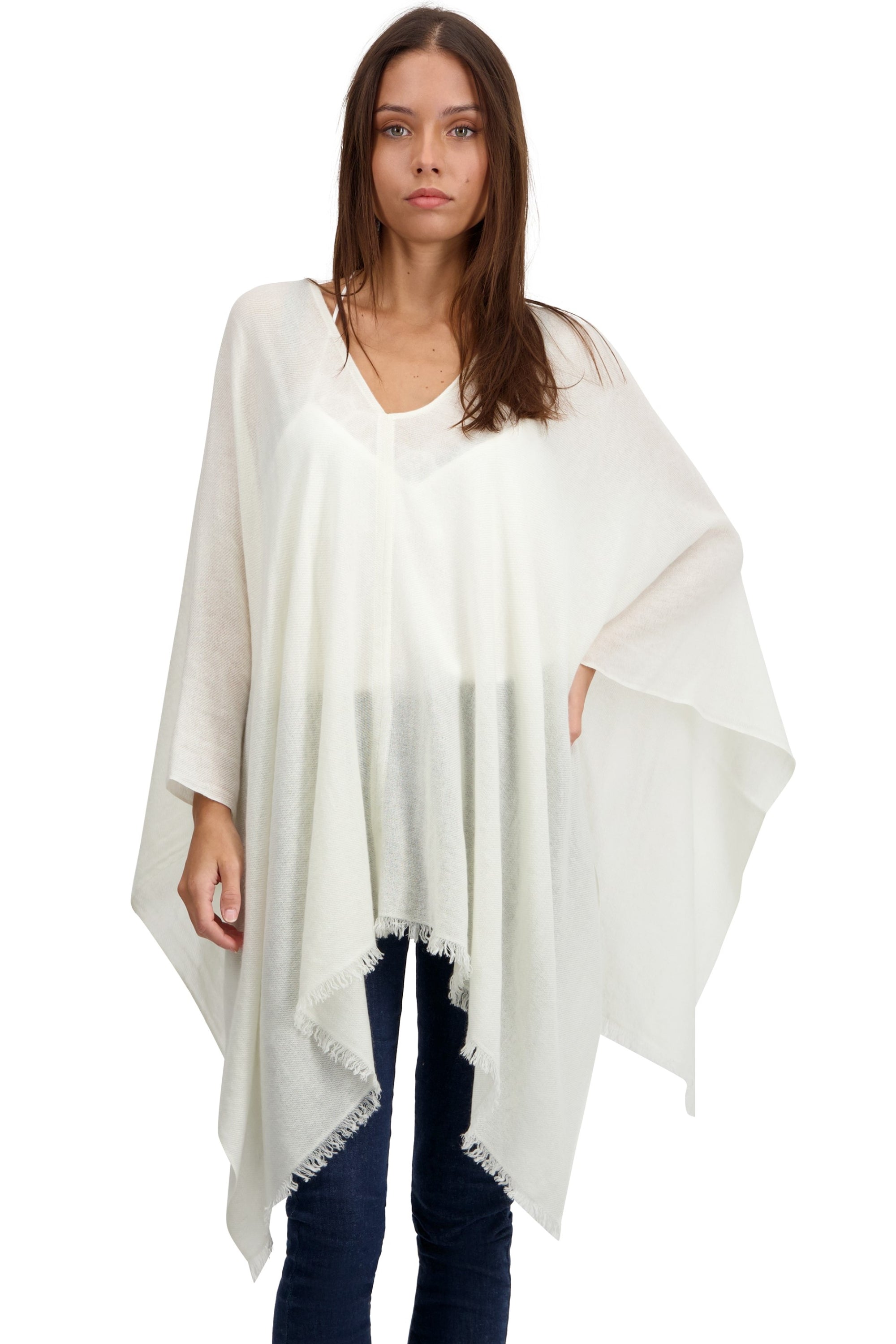 Tokyo en cachemire femme - milk - Mahogany