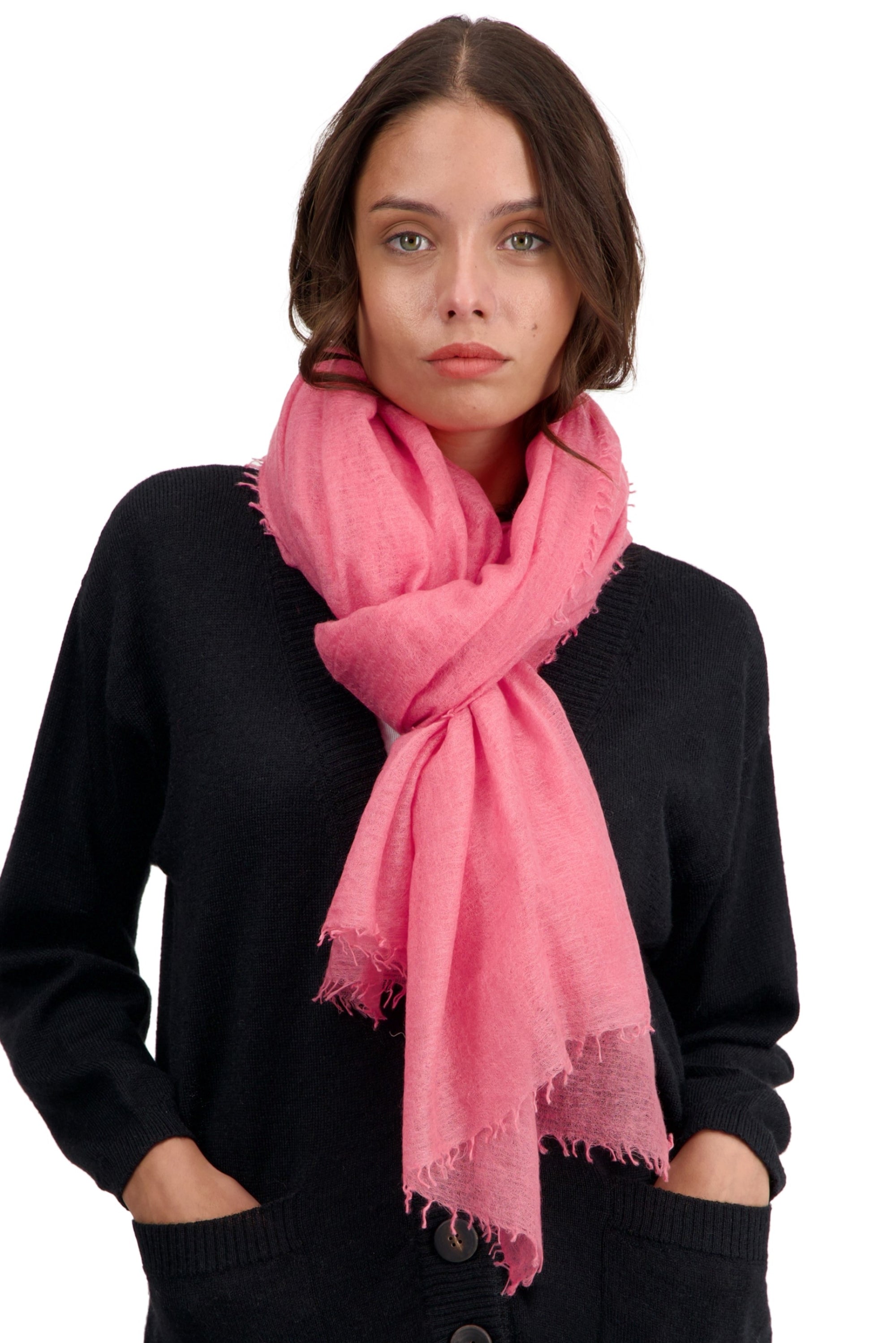 Tonka en cachemire mixte - Sorbet - Mahogany