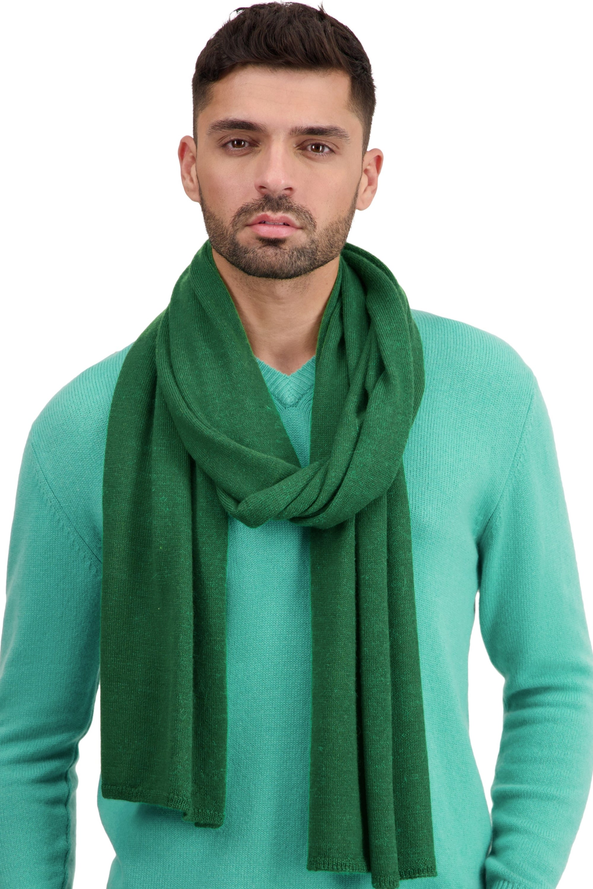 Tyson en baby alpaga mixte - green leaf - Mahogany