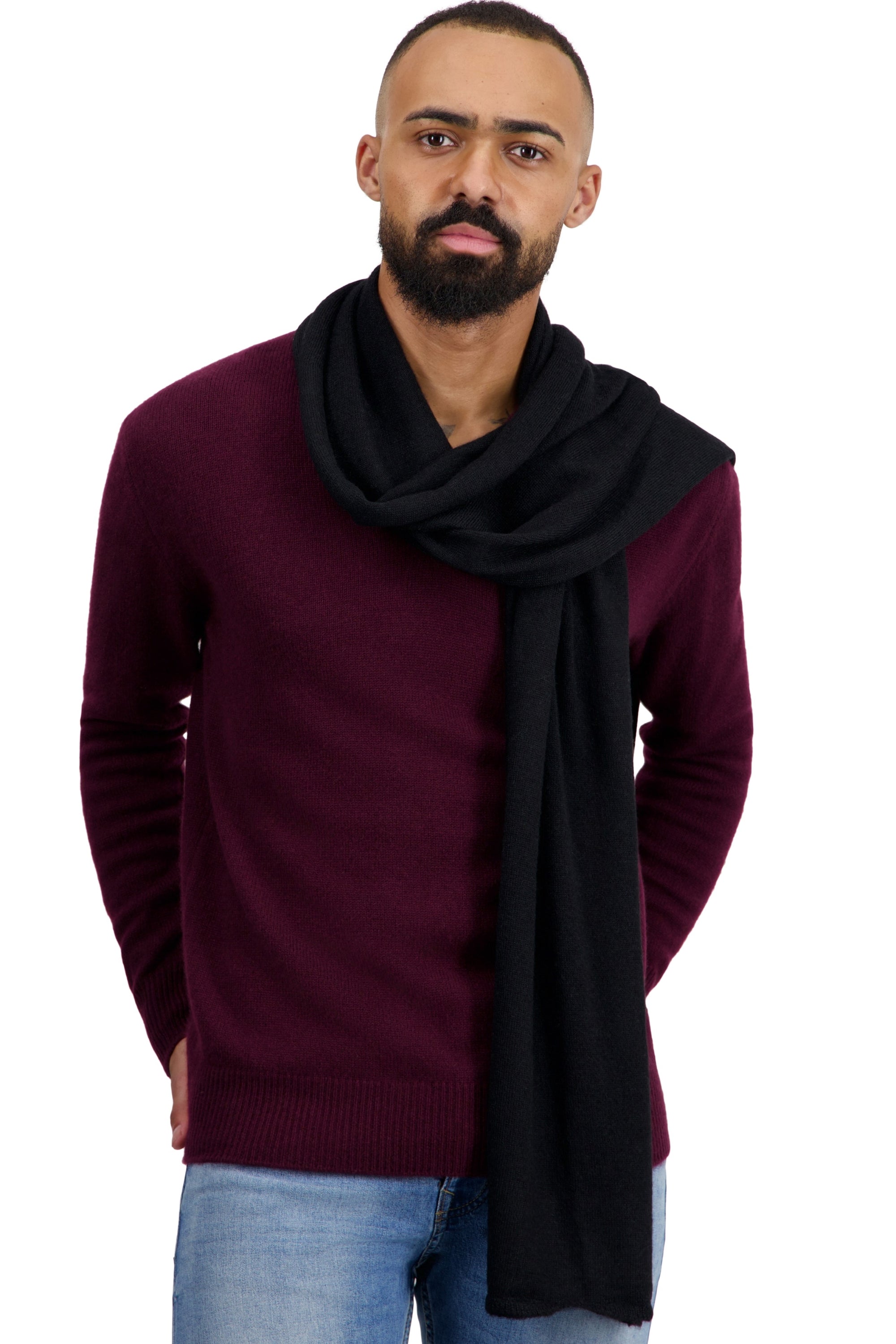 Tyson en baby alpaga mixte - noir - Mahogany
