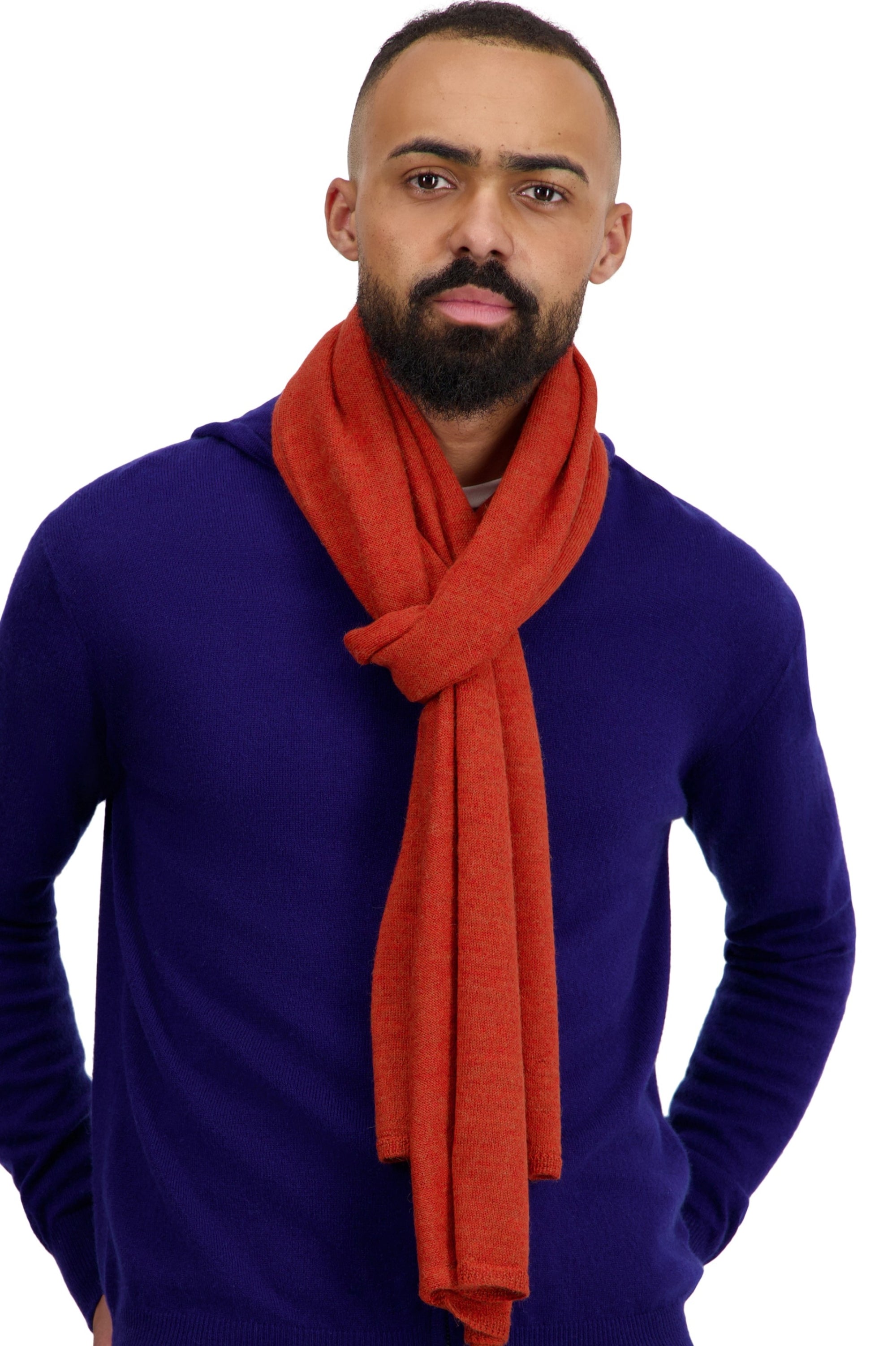 Tyson en baby alpaga mixte - pumpkin - Mahogany