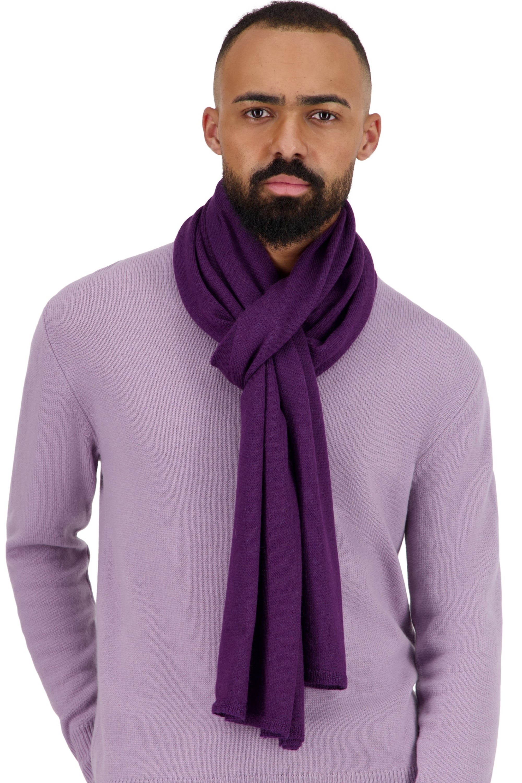 Tyson en baby alpaga mixte - violet - Mahogany
