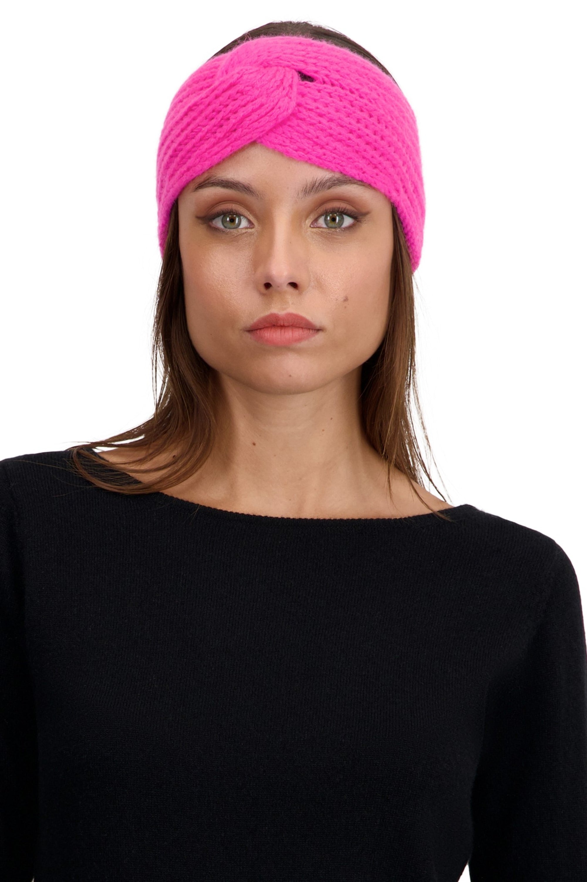 Taka en cachemire femme - dayglo - Mahogany