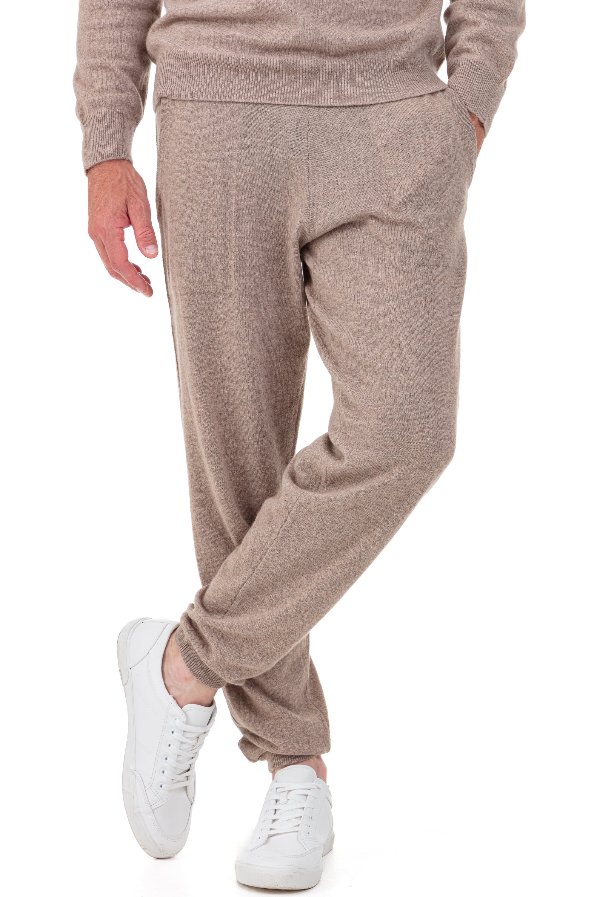 Sanaga en cachemire homme - natural brown - Mahogany