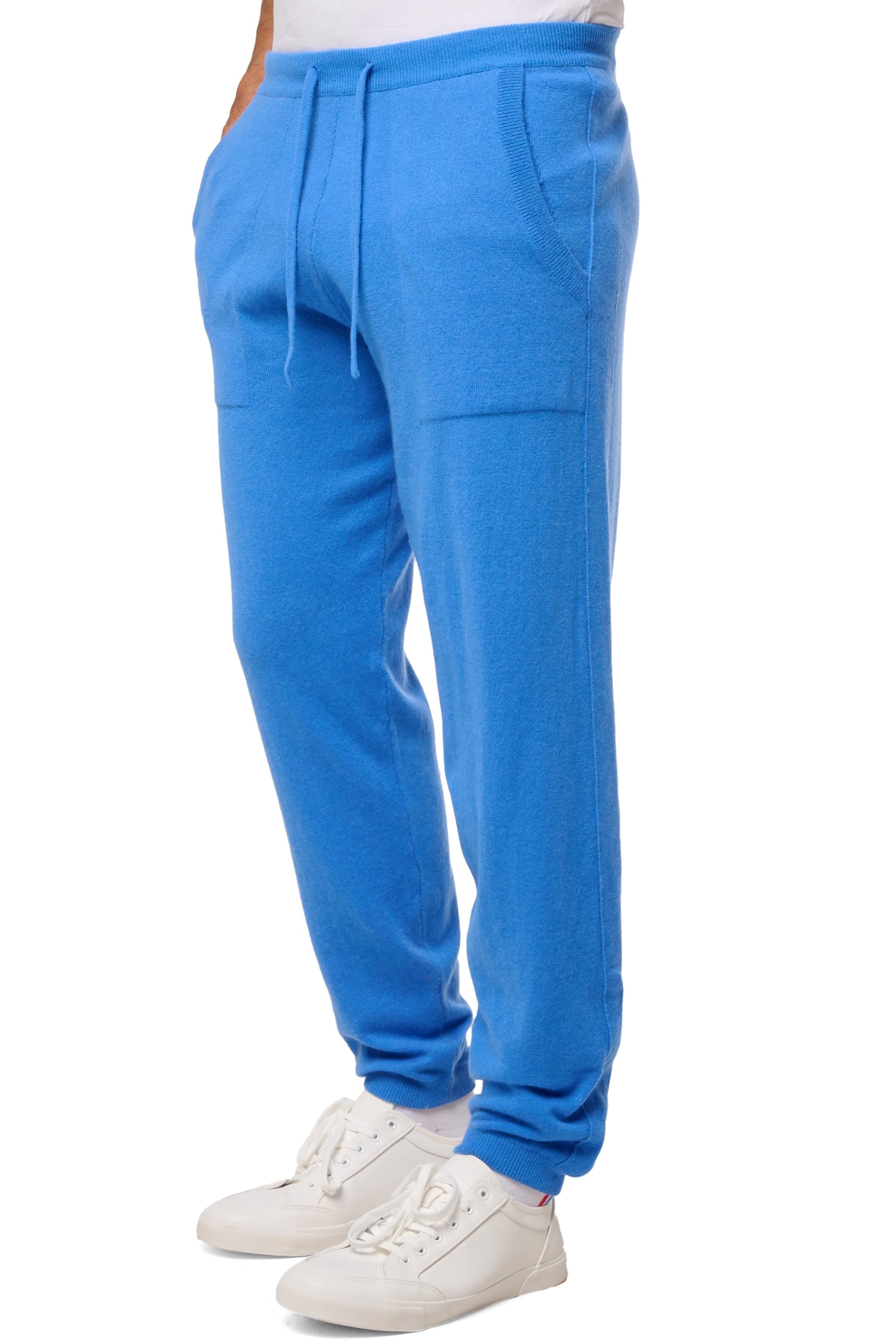 Sanaga en cachemire homme - tetbury blue - Mahogany