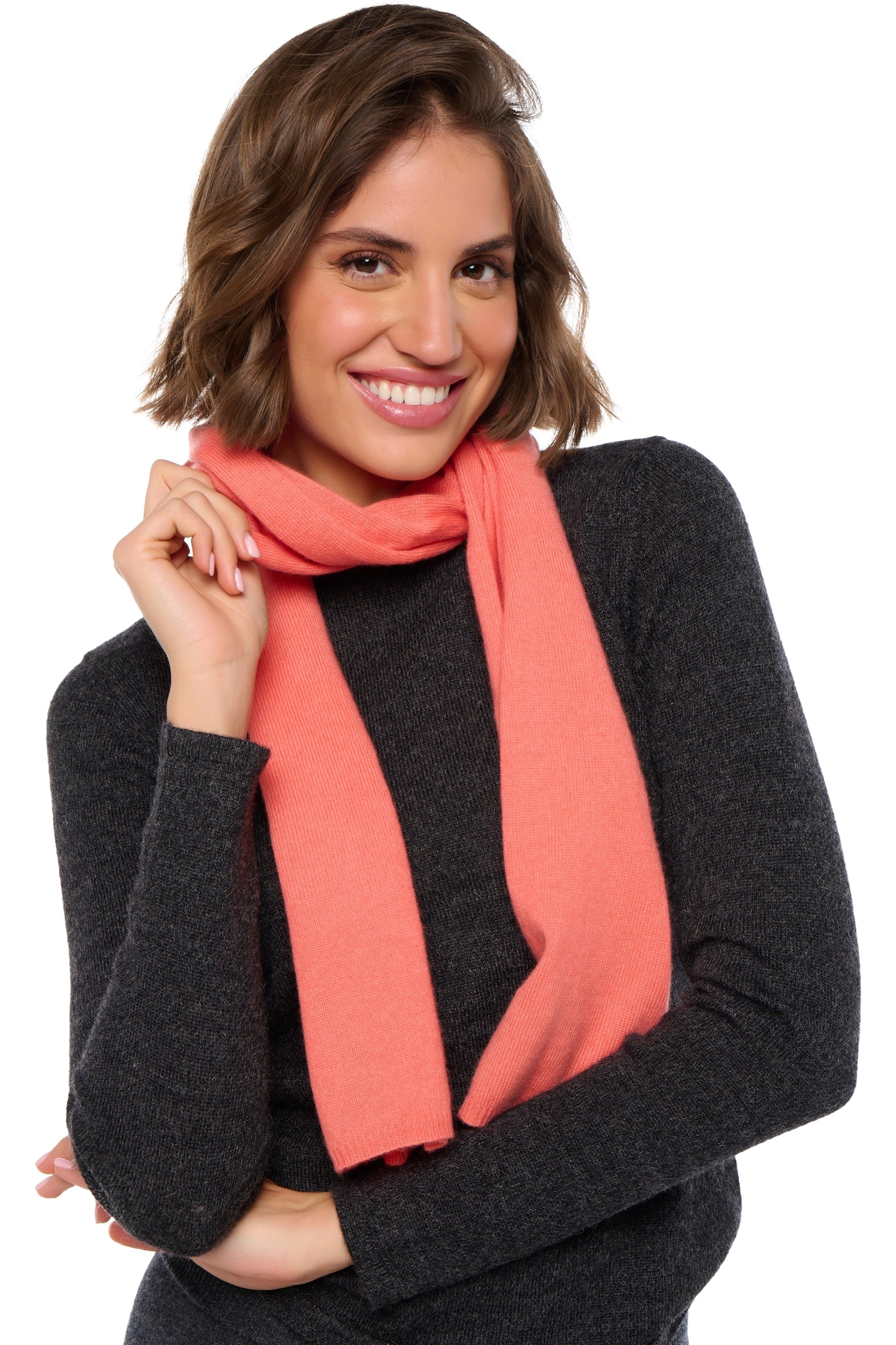 Ozone en cachemire mixte - peach - Mahogany