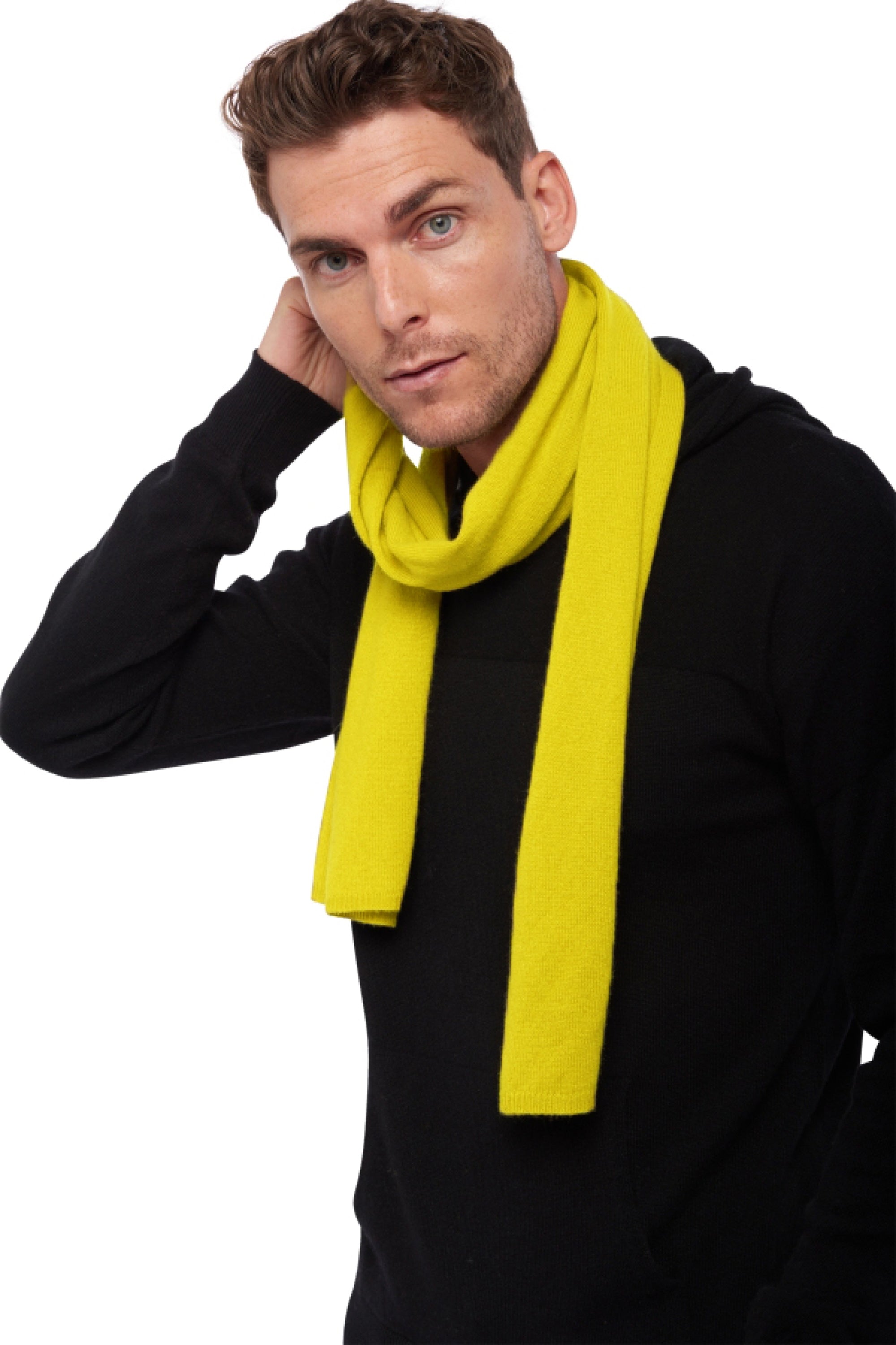 Ozone en cachemire mixte - maize - Mahogany