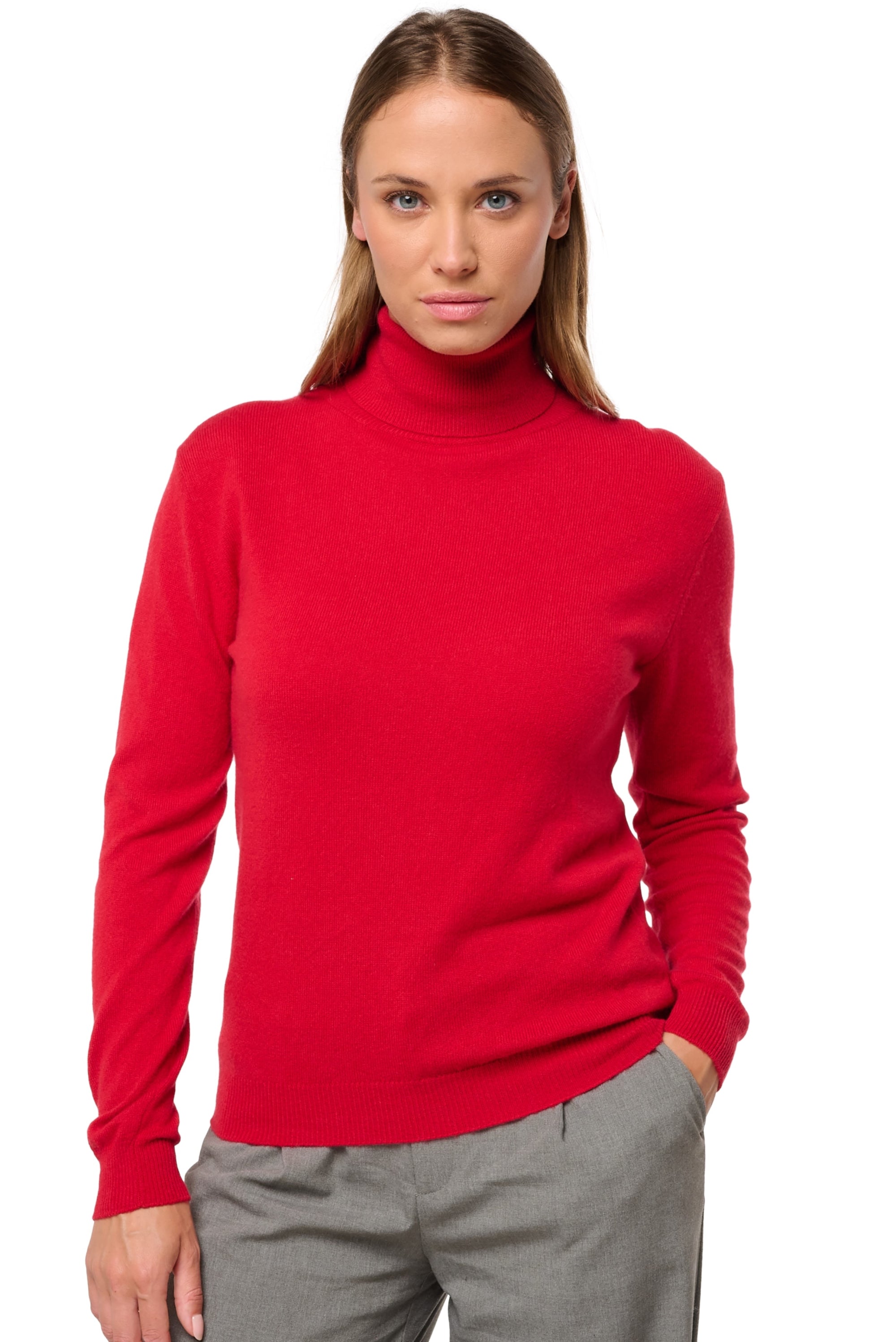 Tale en cachemire femme - deep red - Mahogany