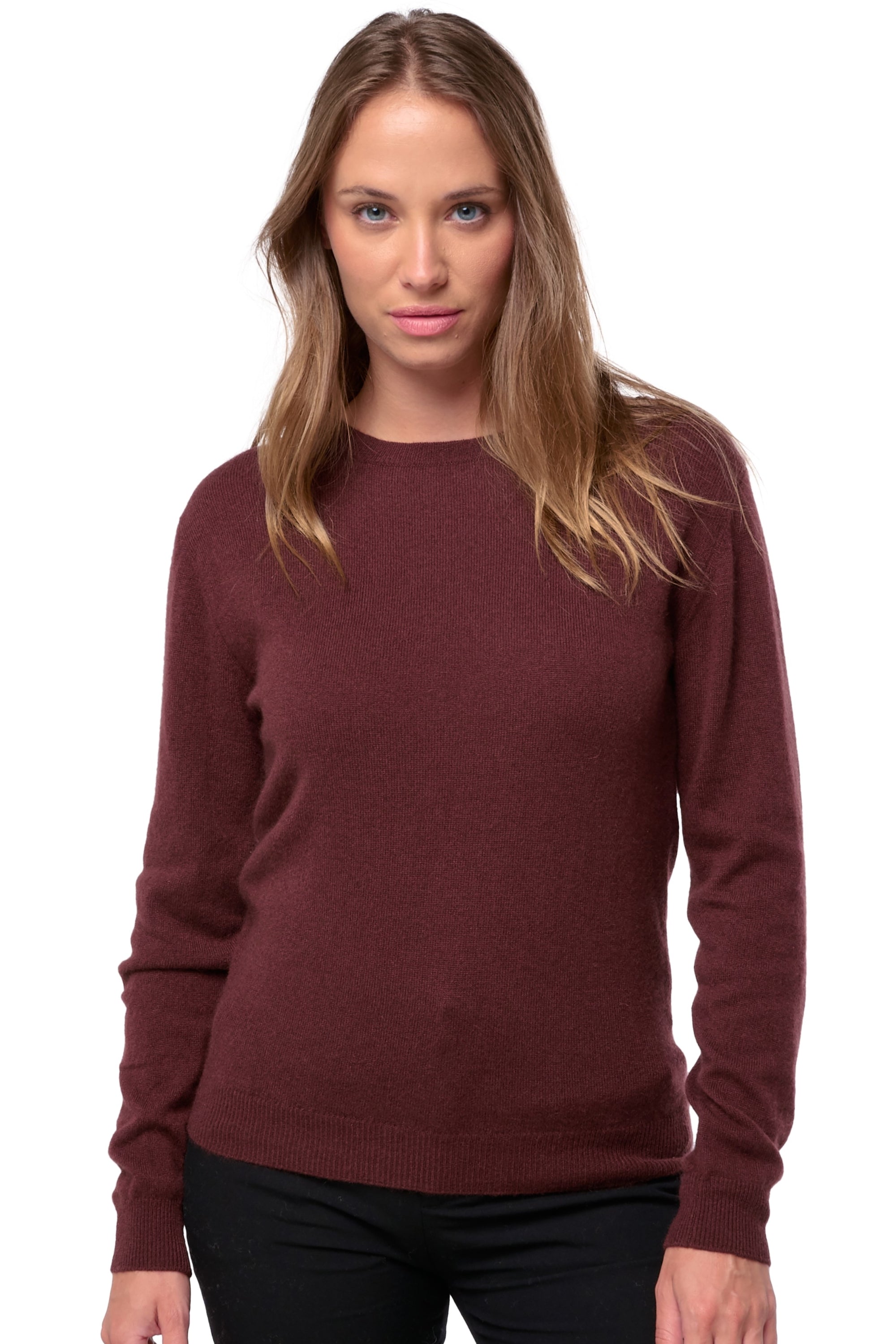 Thalia en cachemire femme - cinnabar - Mahogany