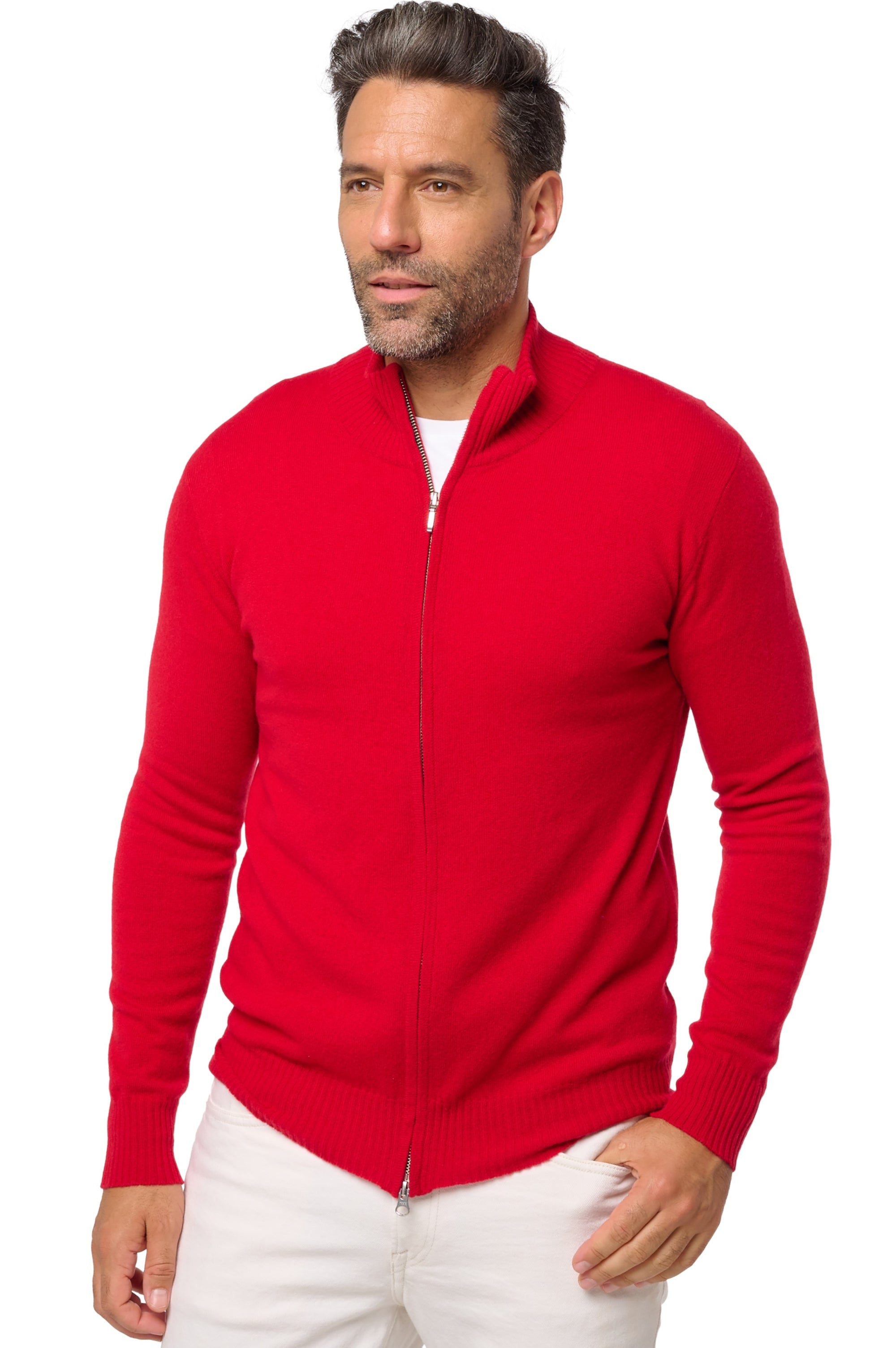 Thobias en cachemire homme - crimson - Mahogany