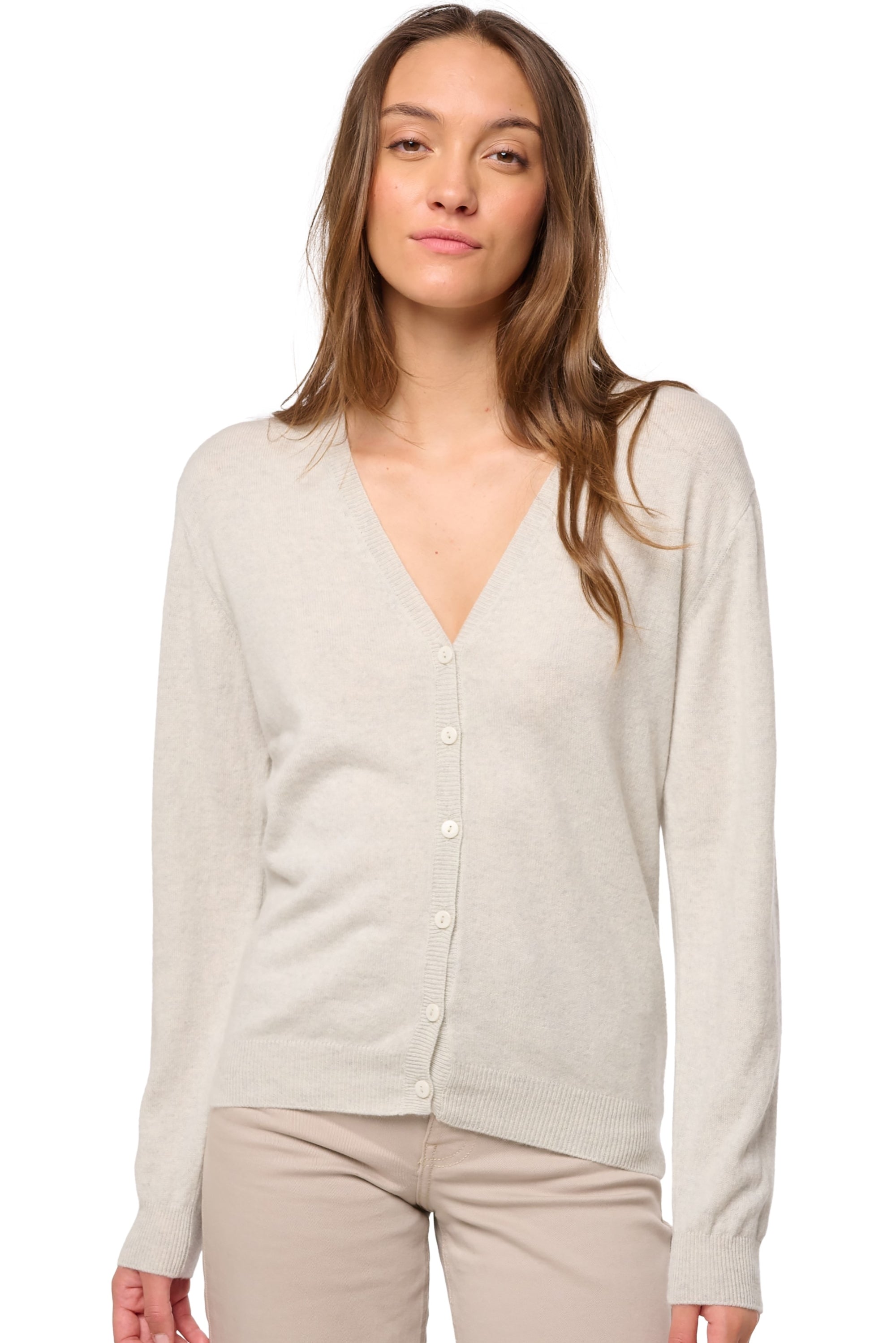 Taline en cachemire femme - fluo white - Mahogany