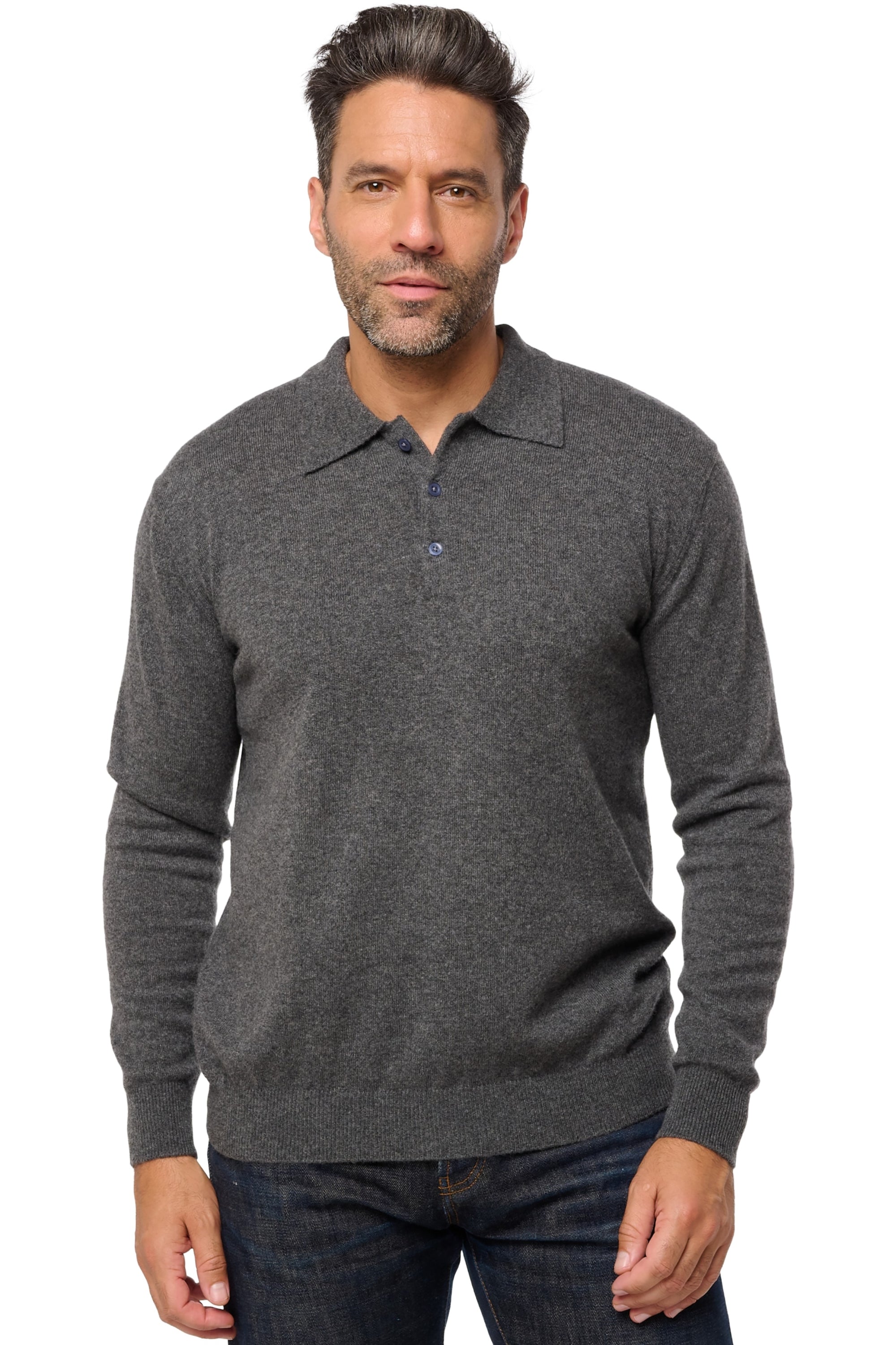 Tarn en cachemire homme - dark grey - Mahogany