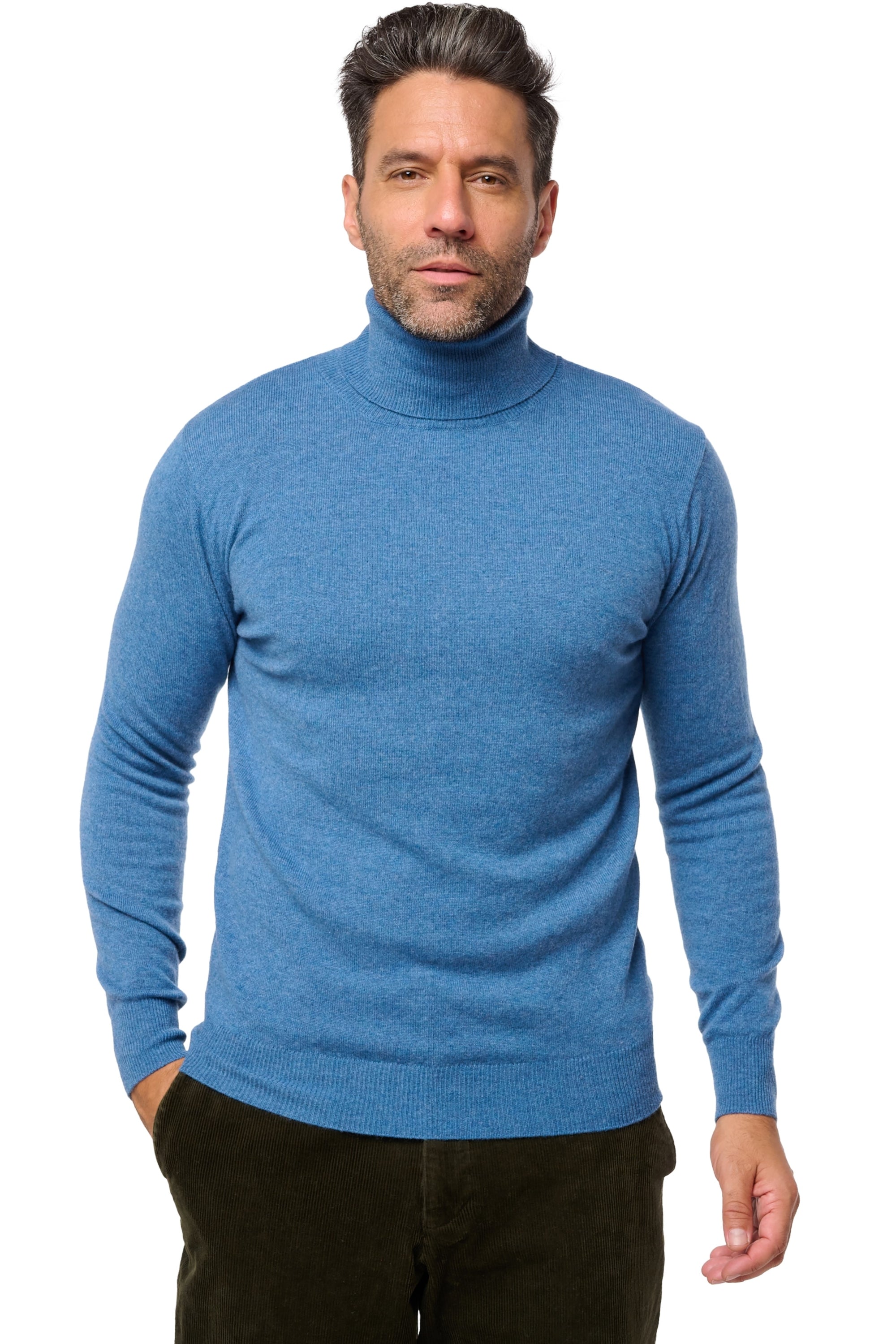Tarry en cachemire homme - baltic - Mahogany