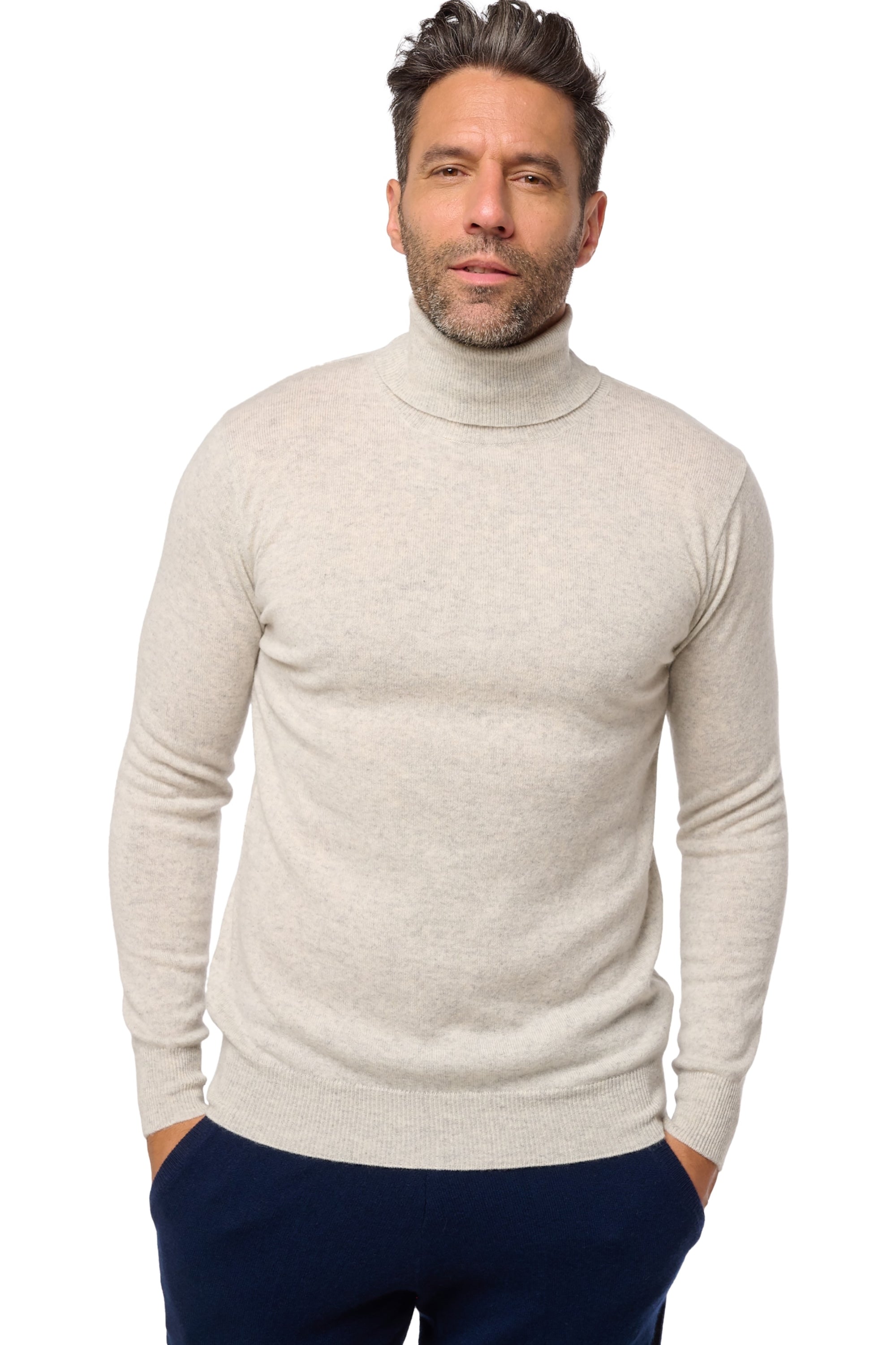 Tarry en cachemire homme - blizard - Mahogany