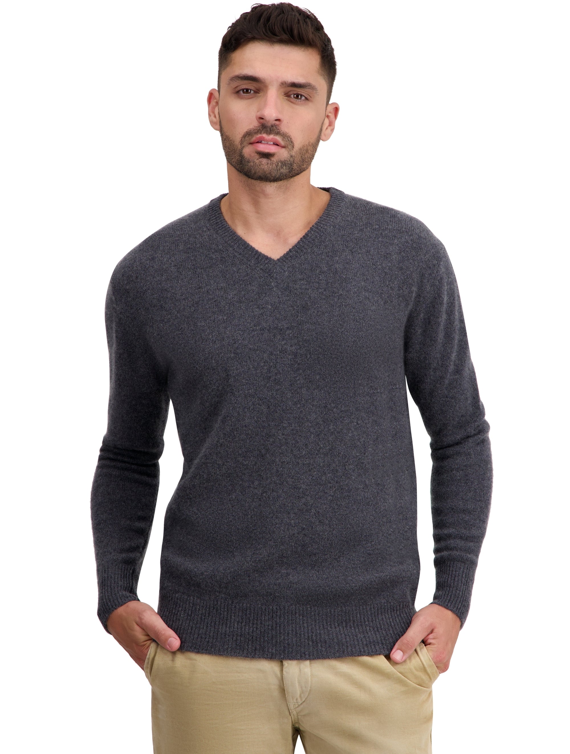 Tour en cachemire homme - dark grey - Mahogany