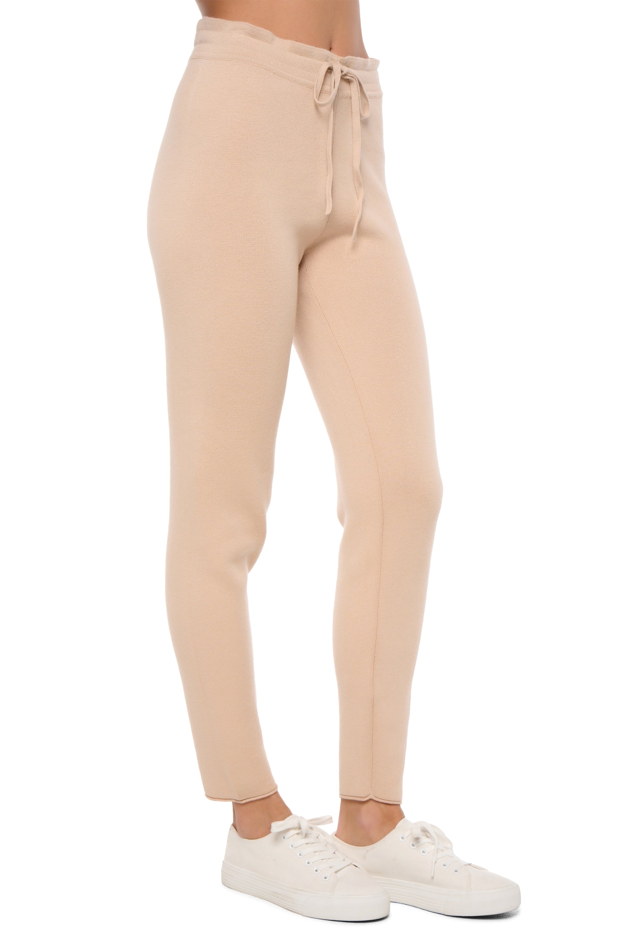 Shiloh en cachemire et coton femme - powder - Mahogany