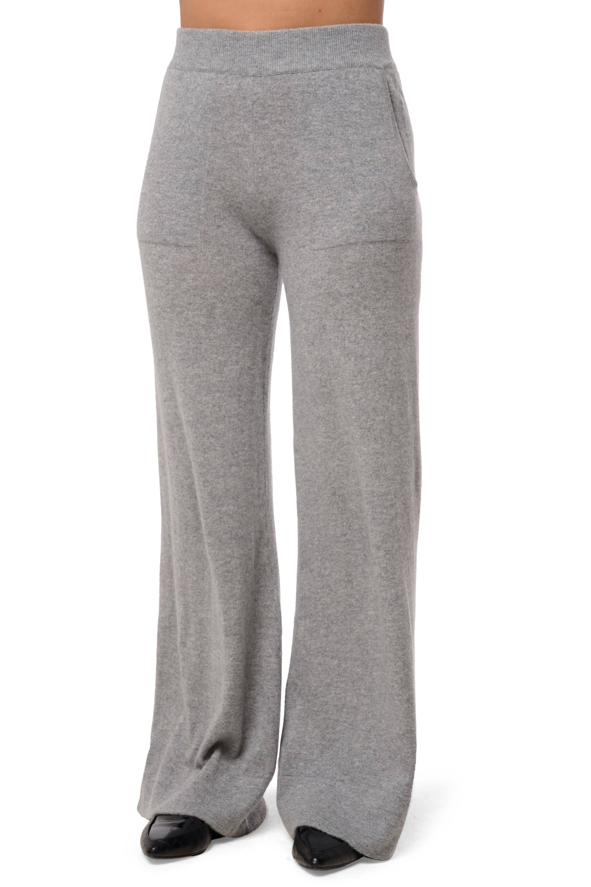 Daiquiri en cachemire femme - gris chiné - Mahogany