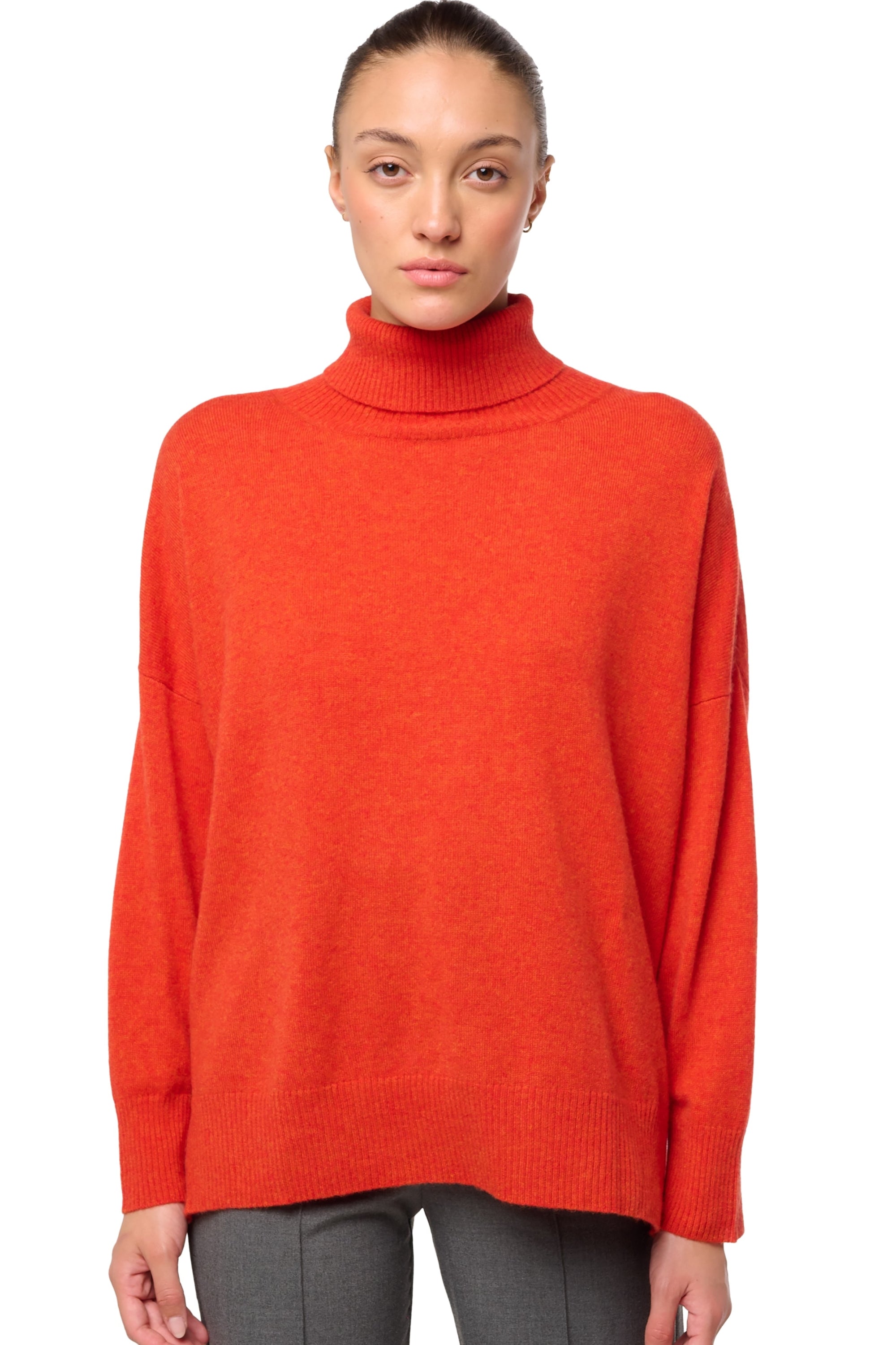 Dakota en cachemire femme - paprika - Mahogany
