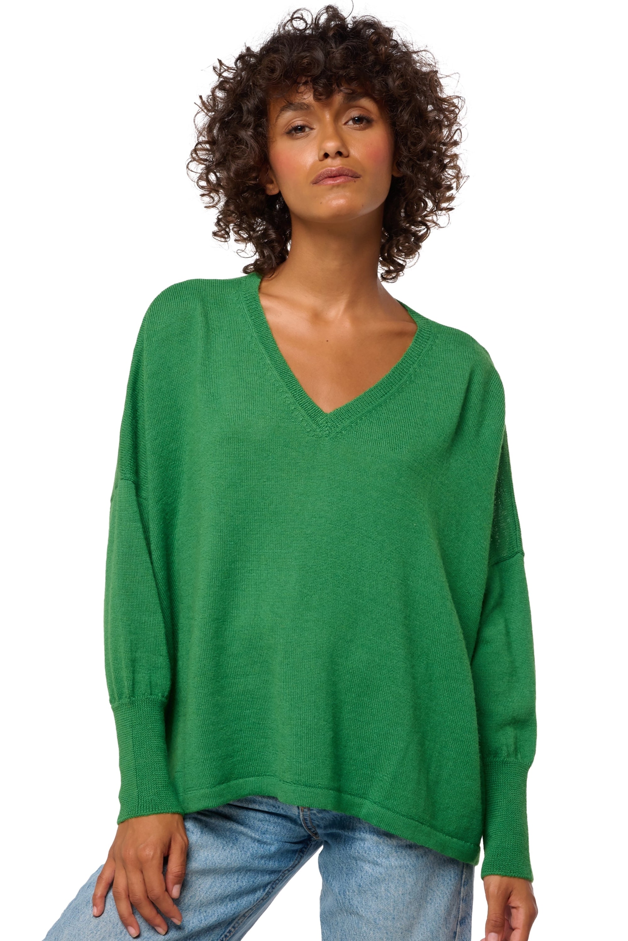 Damara en baby alpaga femme - green leaf - Mahogany