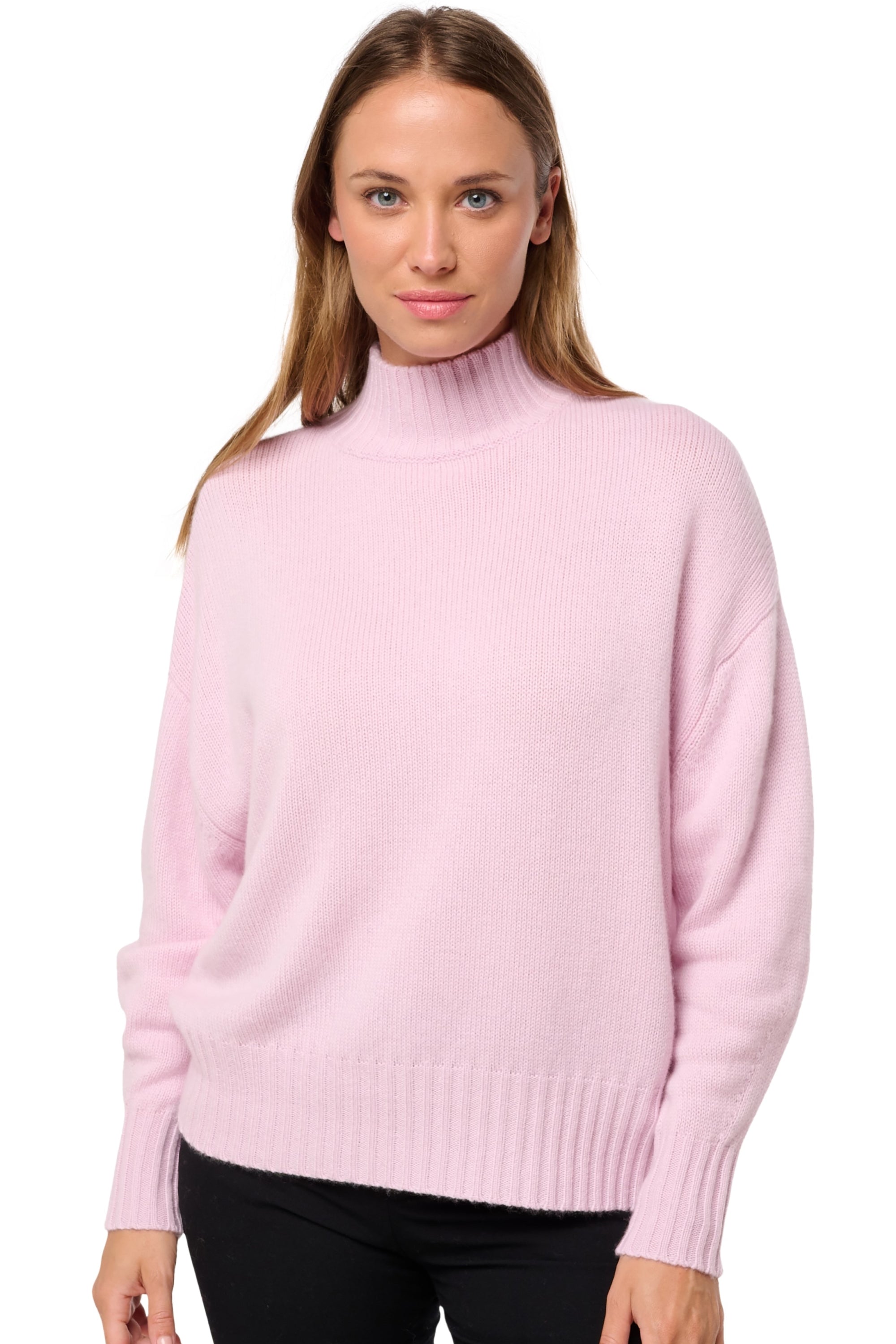 Daniella en cachemire femme - pale purple - Mahogany
