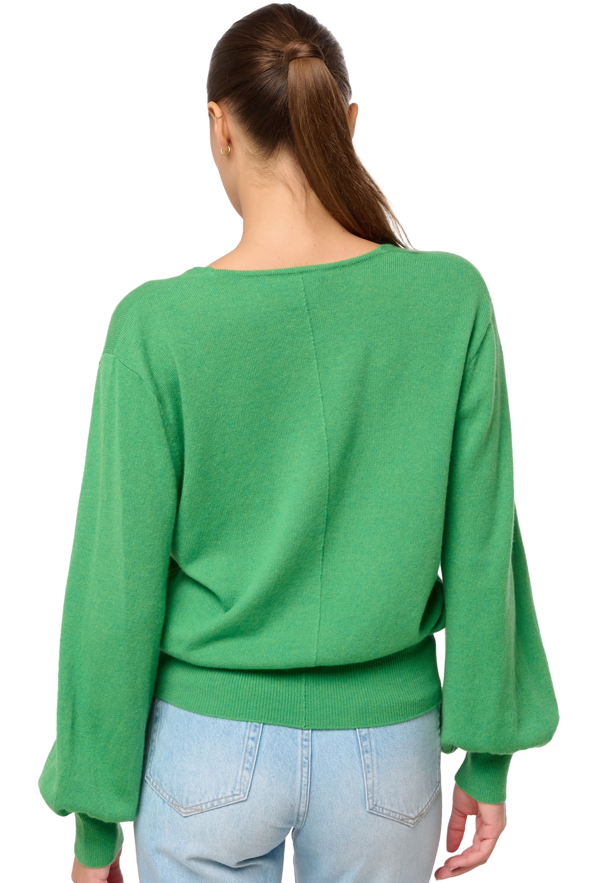 Deau en cachemire femme - Vue 3 - basil - Mahogany